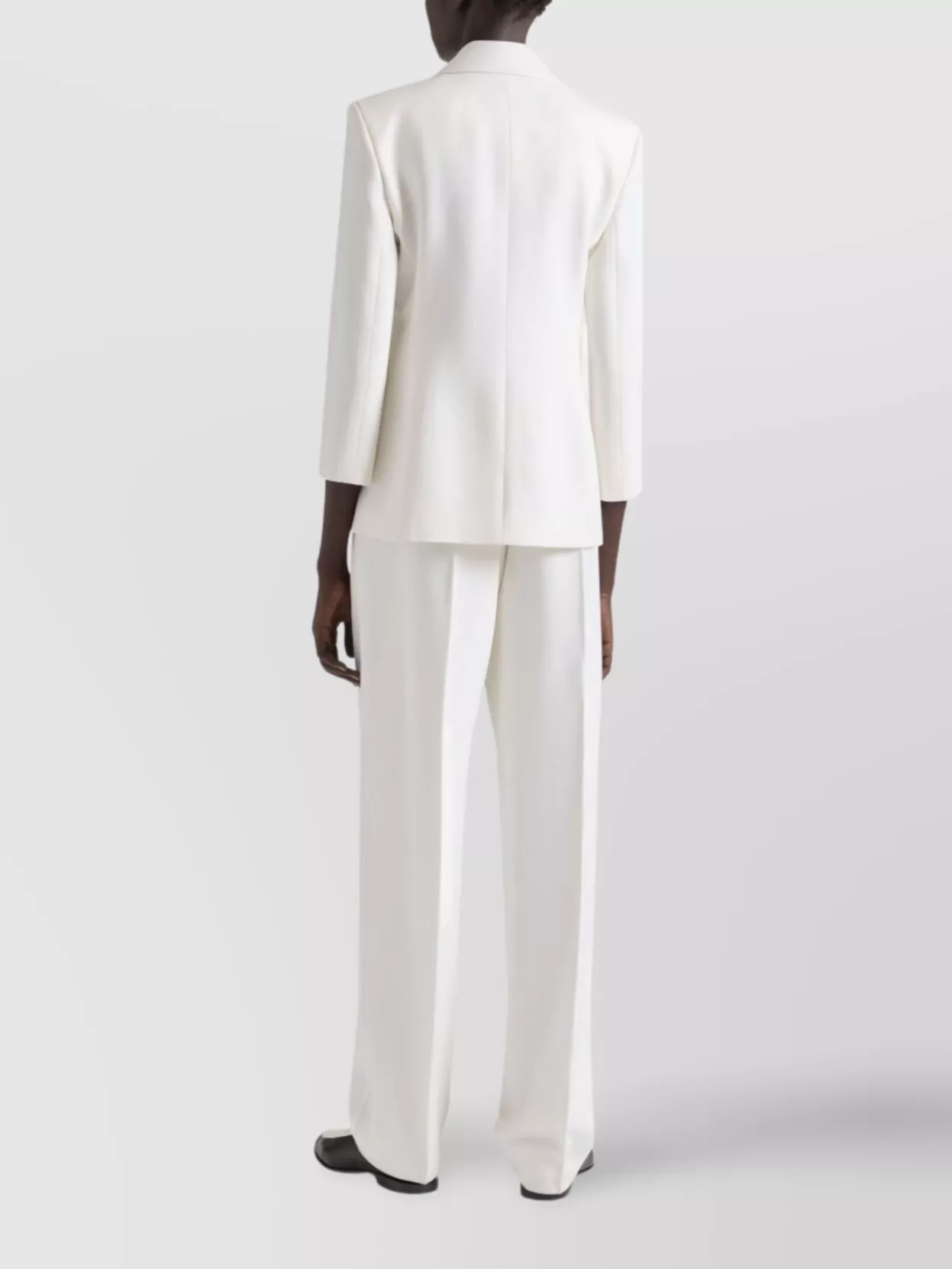 Givenchy Trousers Straight Notched Lapels In White