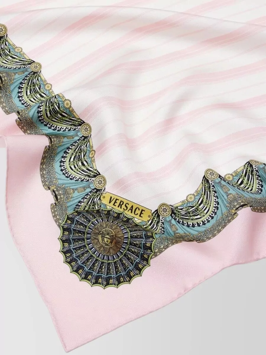 Versace Silk Printed Scarf