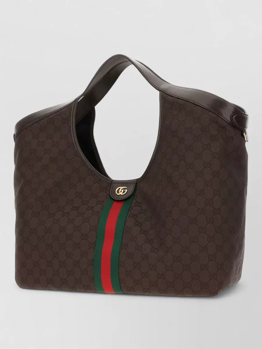 Gucci Giglio Large Fabric Tote Bag