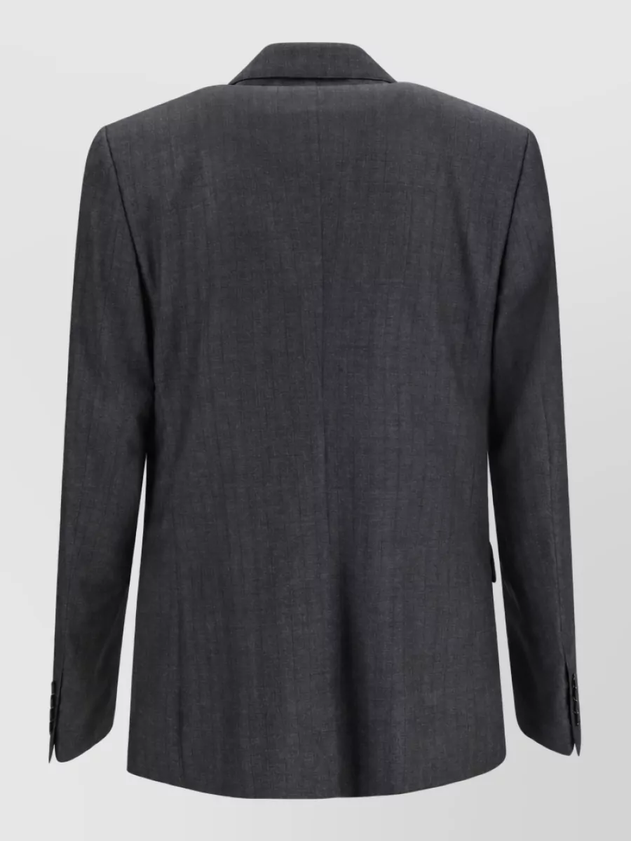 Dolce&Gabbana Virgin Wool Single Breasted Blazer