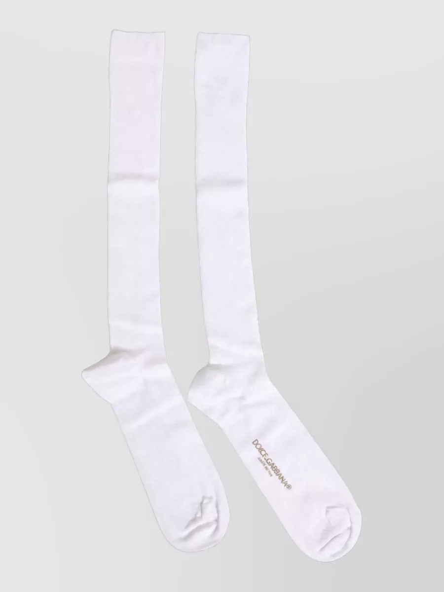 Dolce&Gabbana over the calf socks