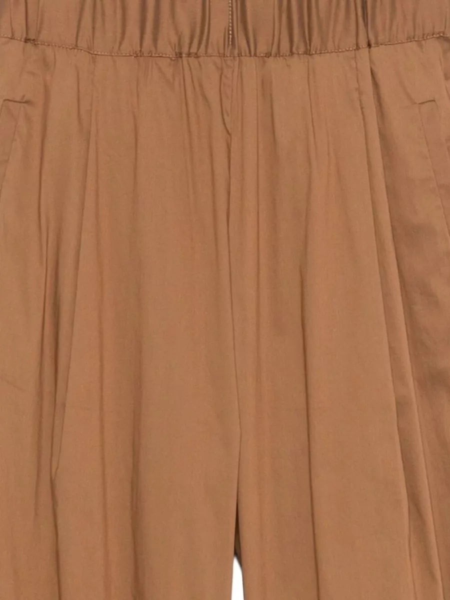 Semicouture Pleated Wide-Leg Trousers