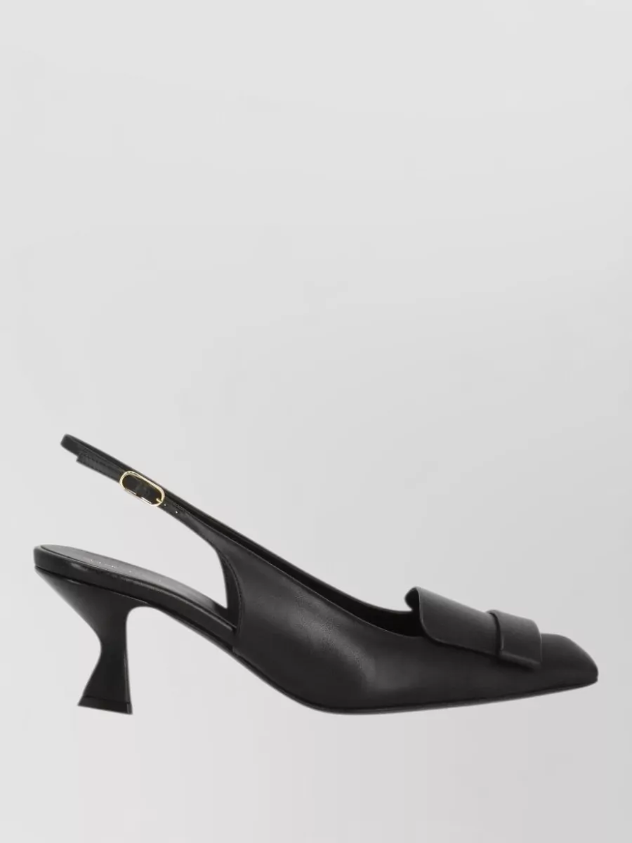 Sergio Rossi Leather Slingback Pumps