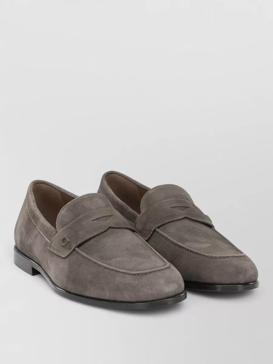 Ferragamo suede loafers