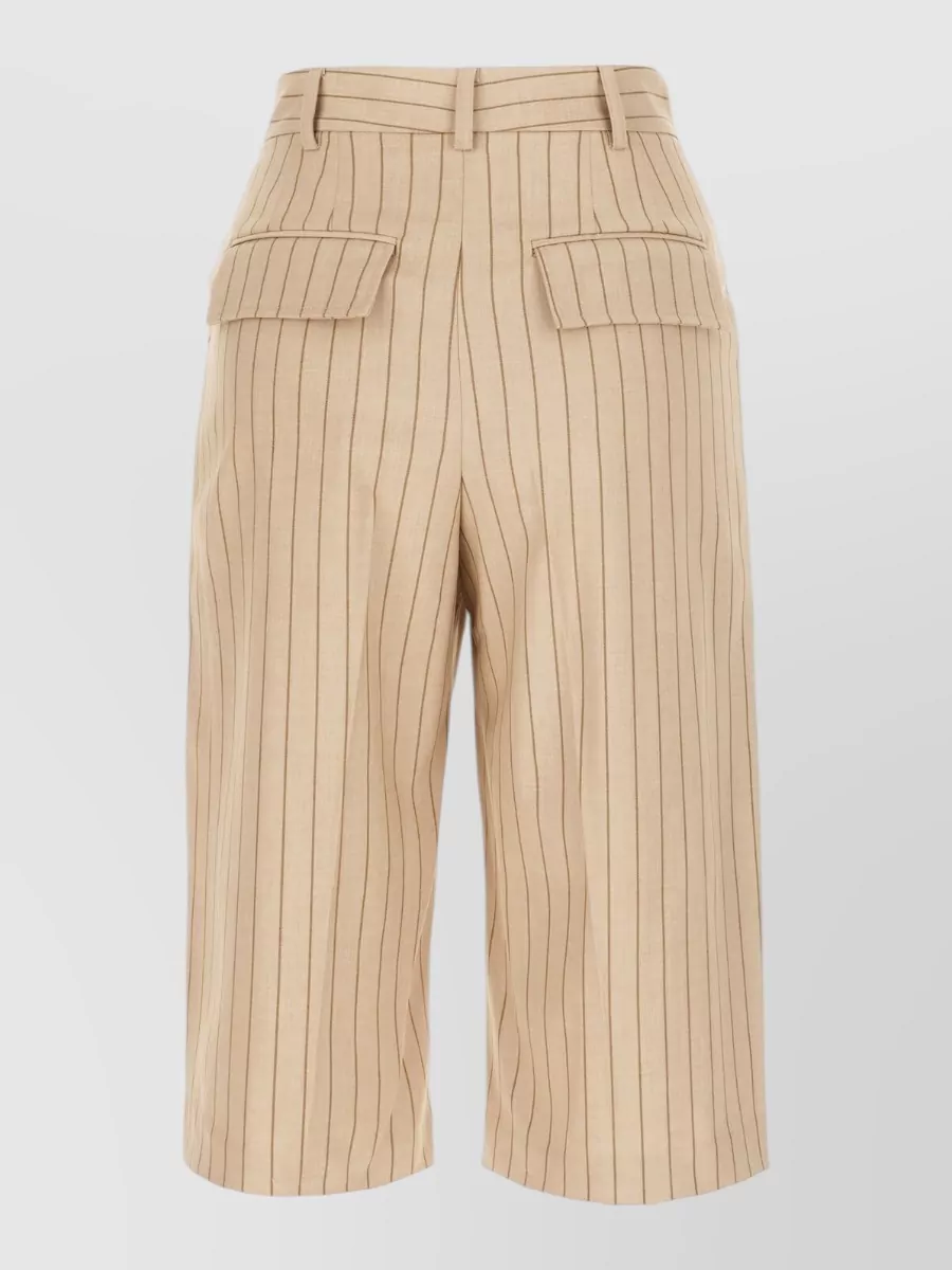 Le Sully Studio Embroidered Bermuda Shorts