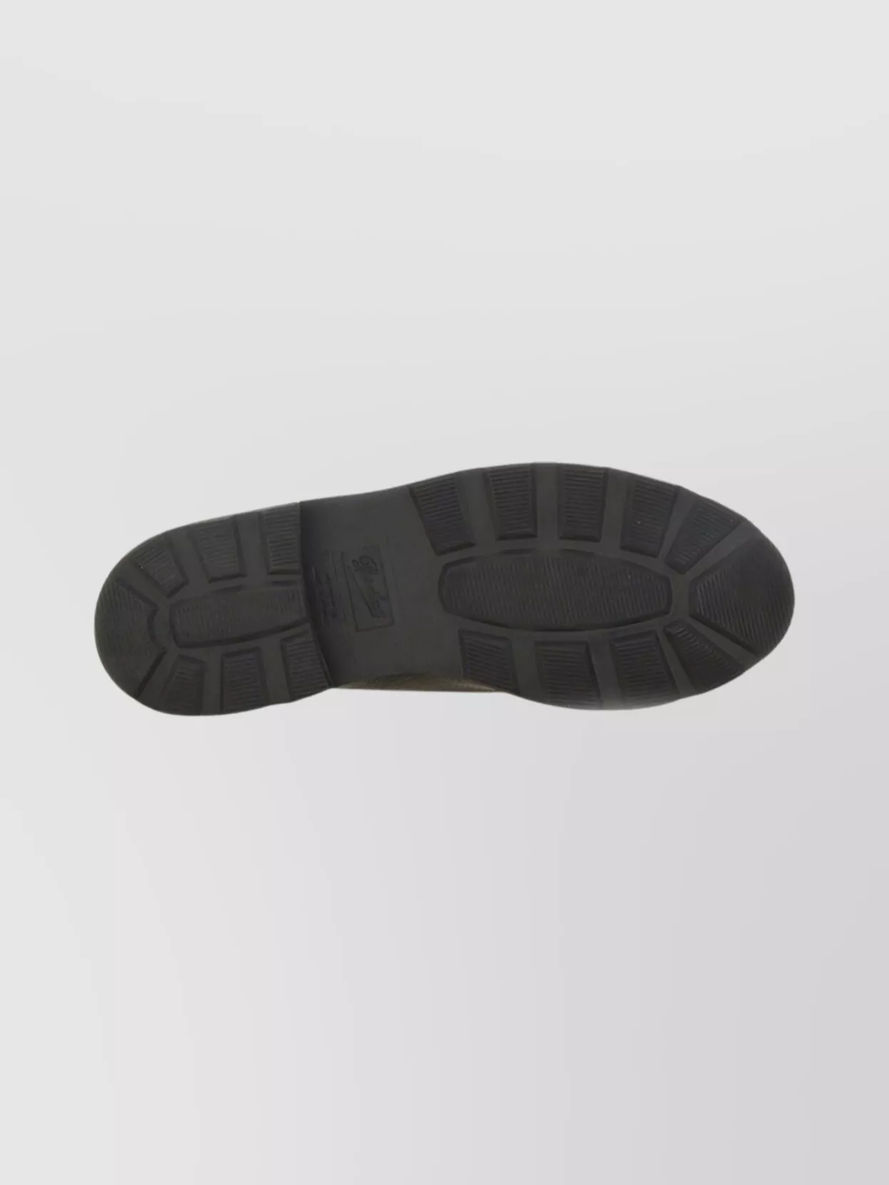 Paraboot Round Toe Lace-Up Shoes With Textured Sole