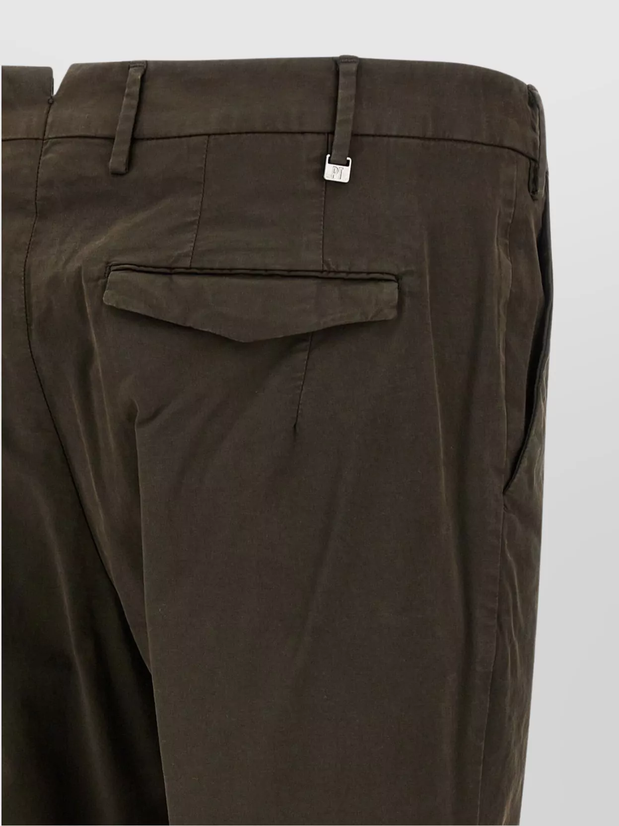 Pt Torino Tailored Trousers With Pockets And Loops
