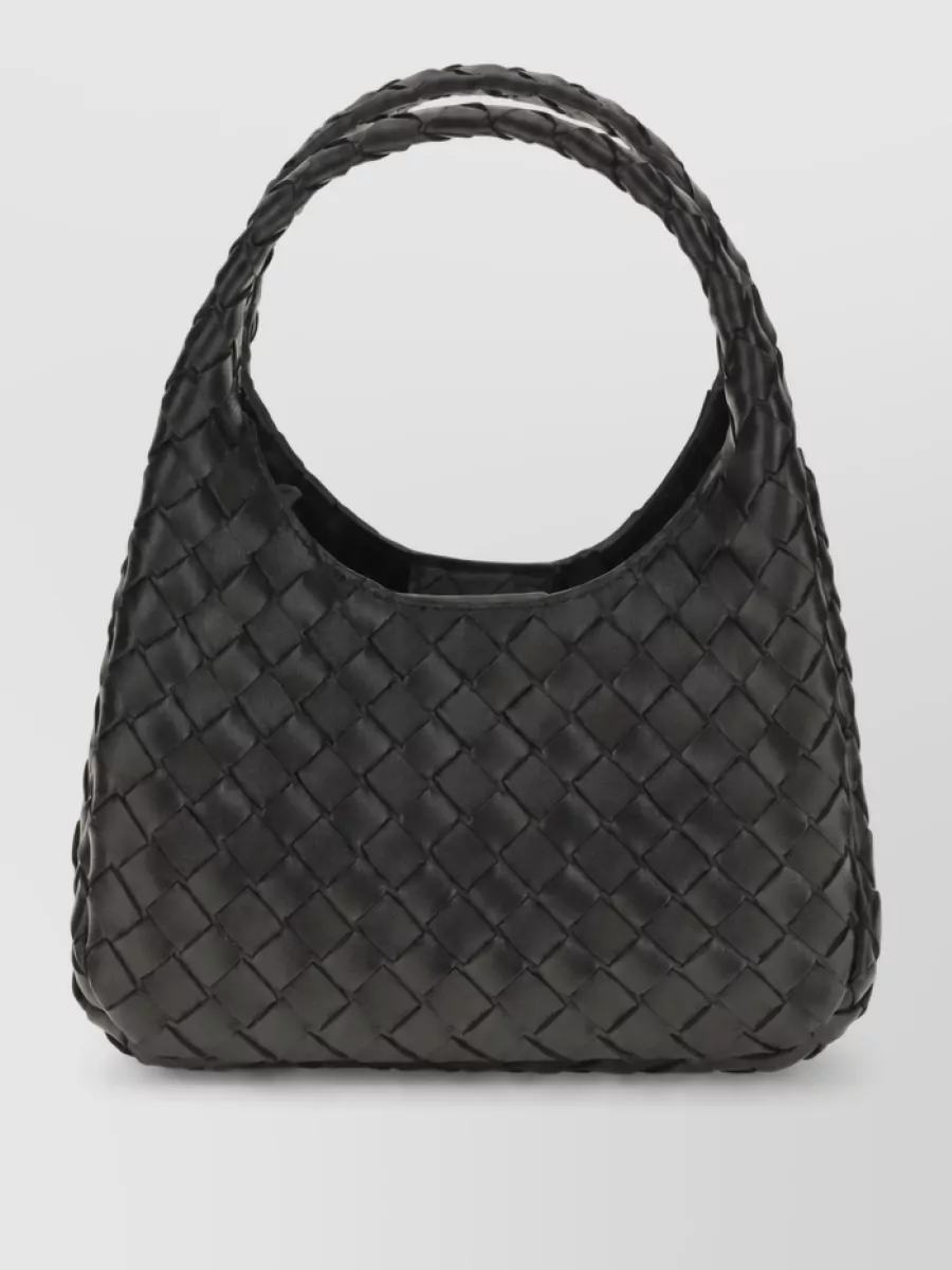 Bottega Veneta campana baby leather shoulder bag