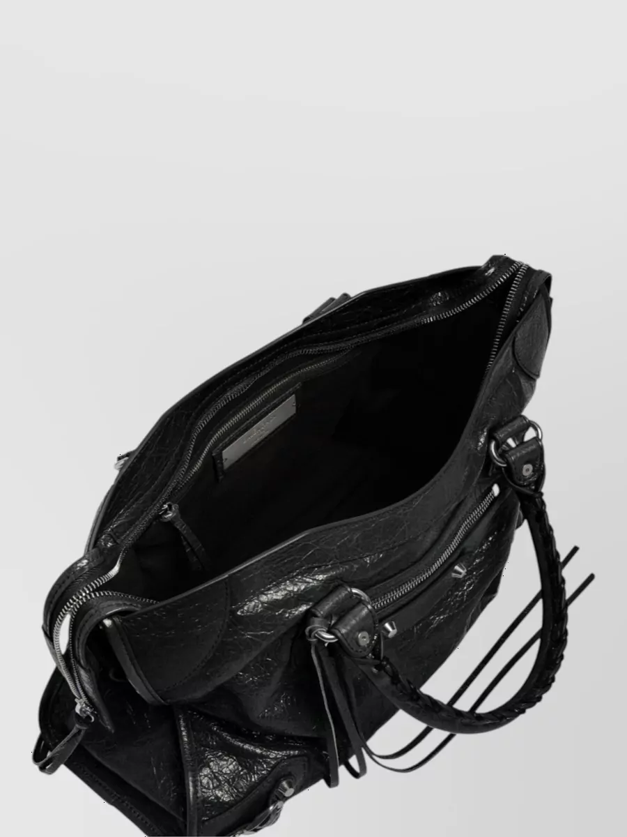 Balenciaga Le City Medium Leather Tote Bag