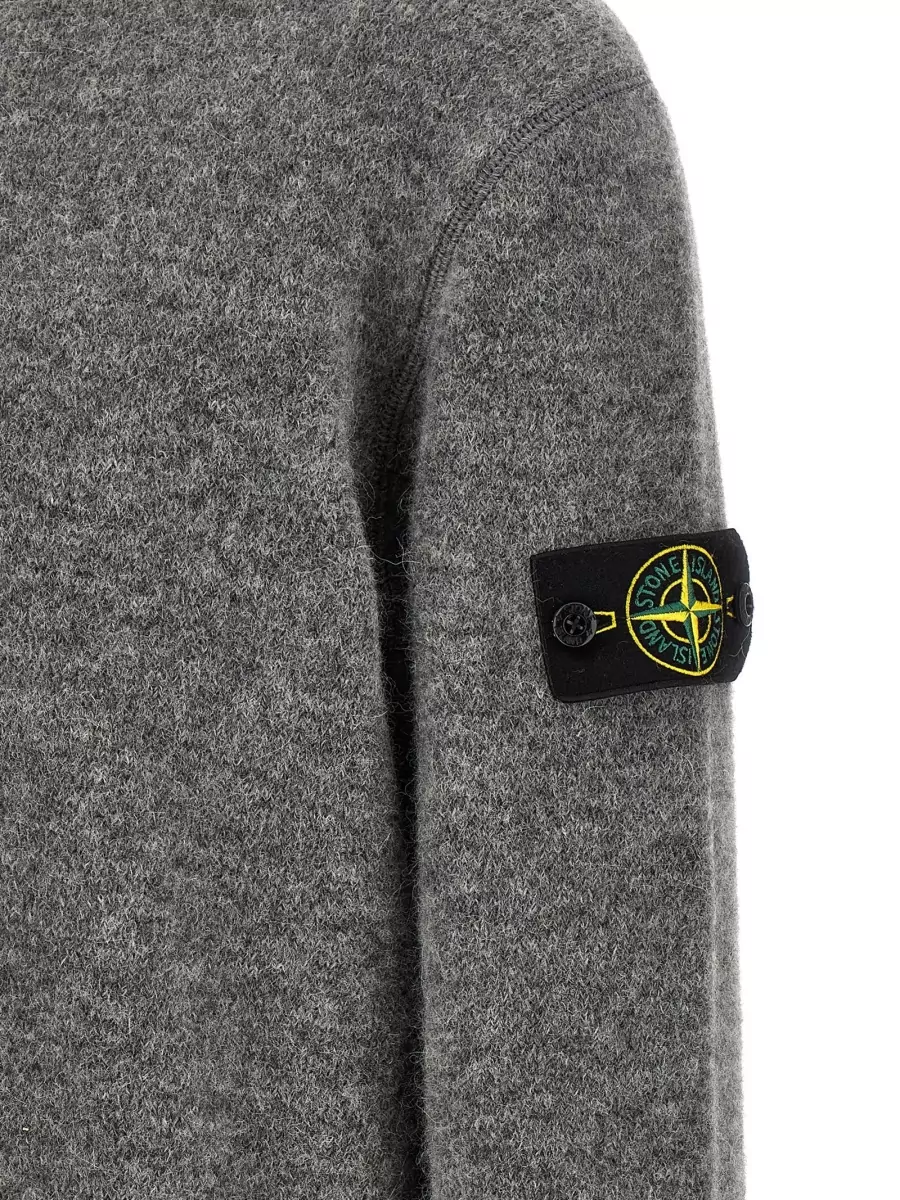 Stone Island Alpaca Wool Regular-Fit Crew-Neck Jumper