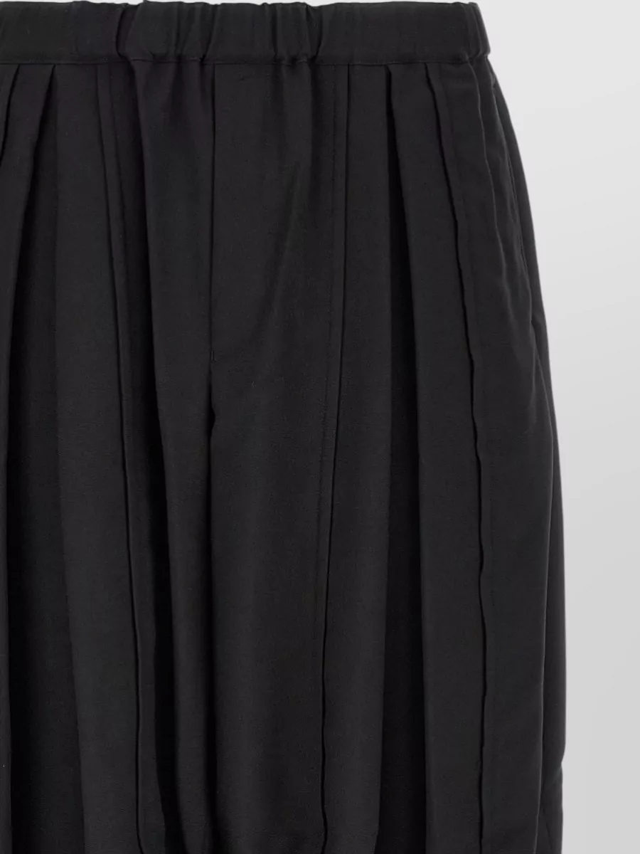 Comme Des Garçons Paneled Barrel-Leg Trousers