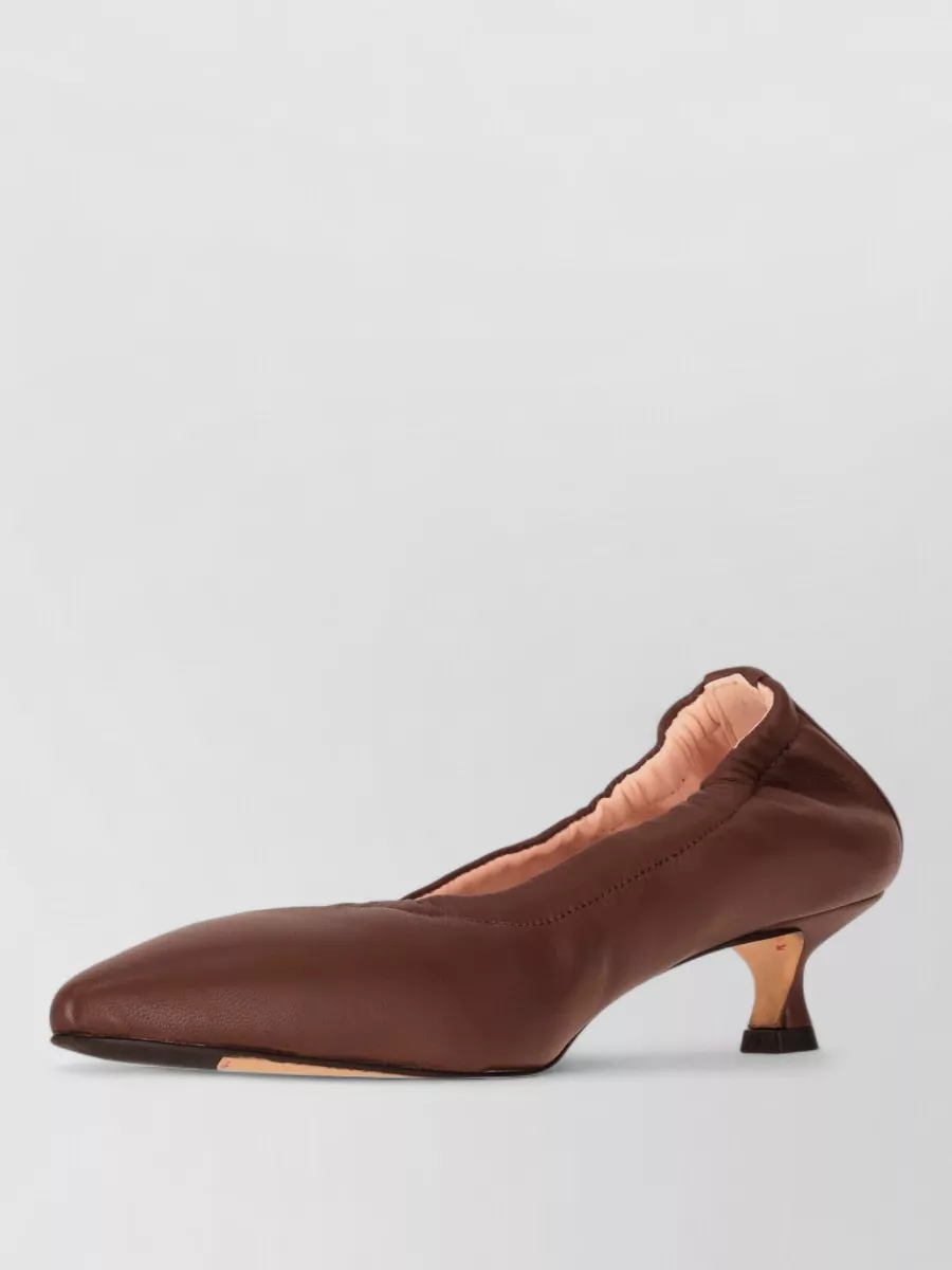 La Rose Nappa Leather Pumps
