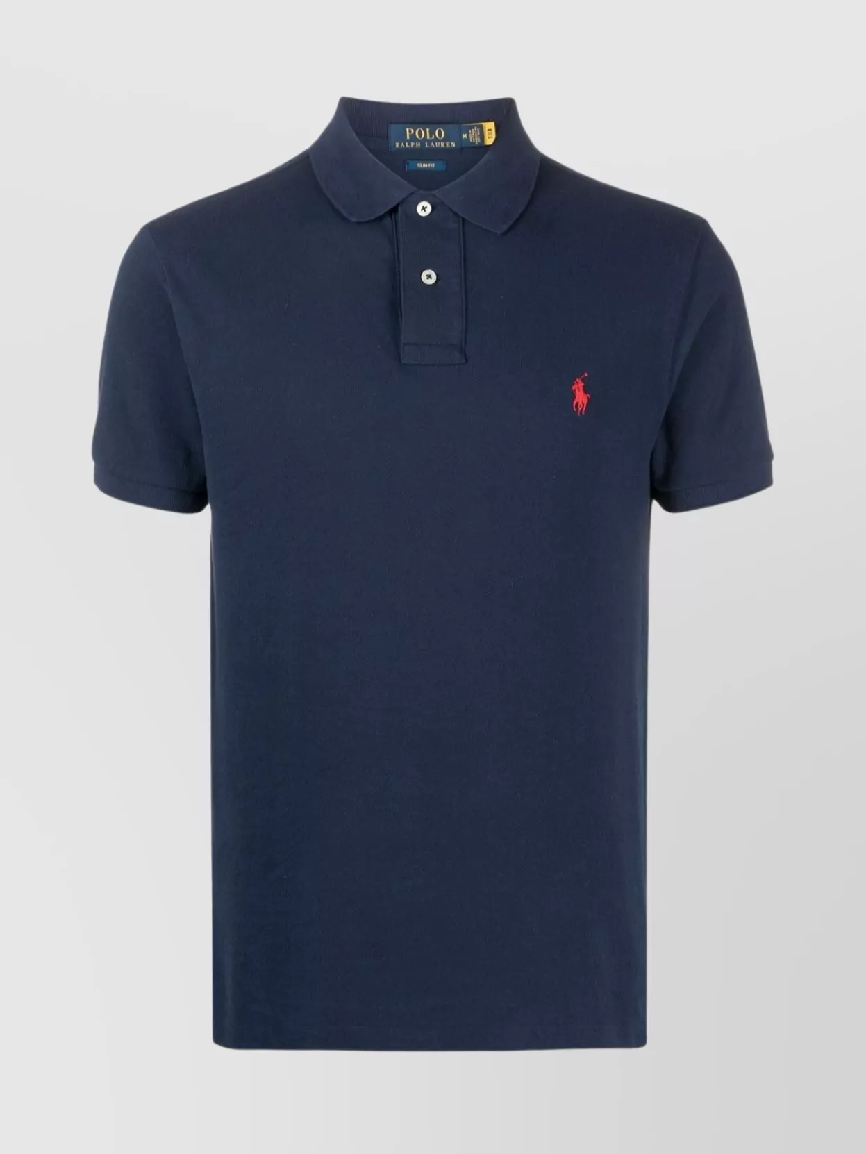 Shop Polo Ralph Lauren Refined Mesh Polo With Ribbed Collar And Tennis Tail In Blue