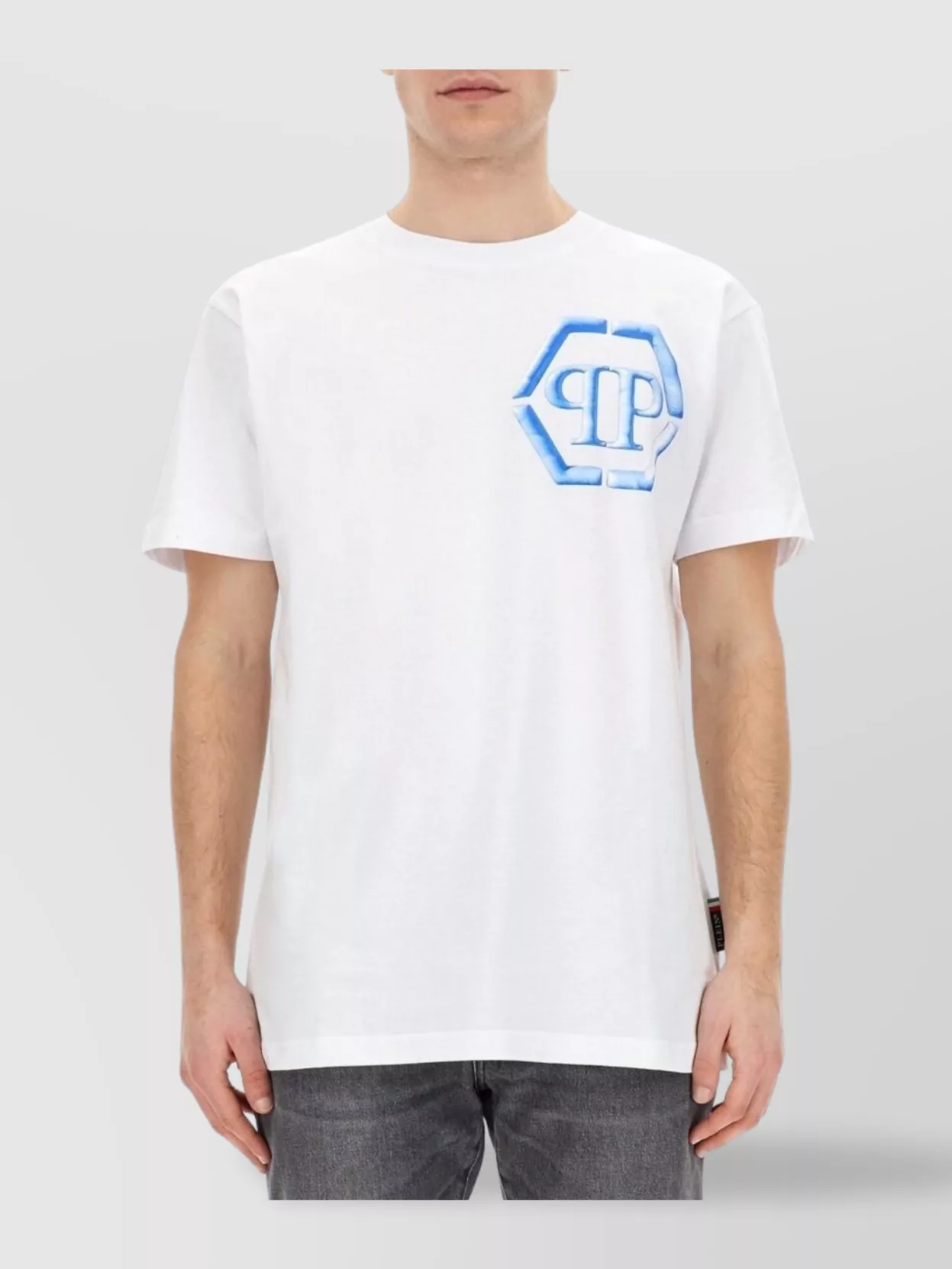 Philipp Plein Logo Crew Neck T-Shirt
