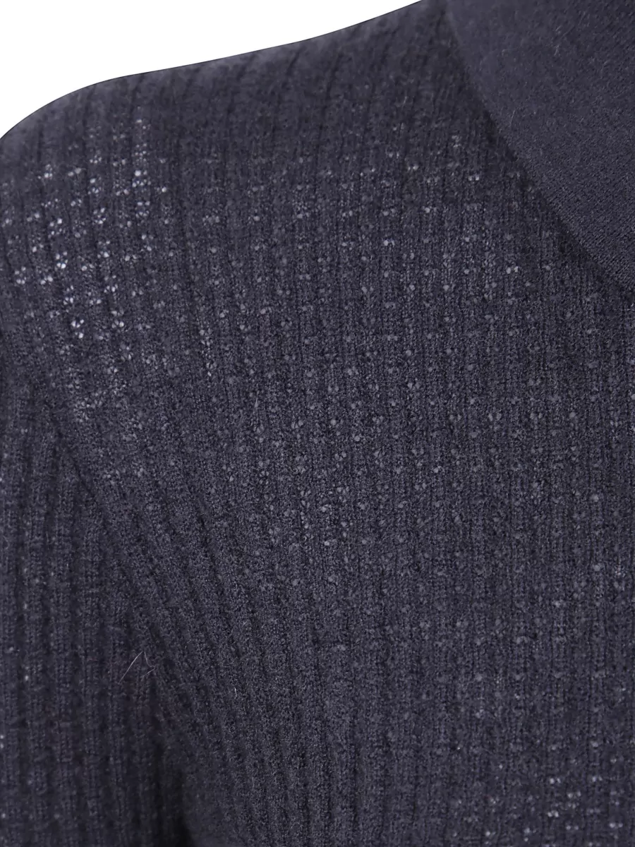Guest In Residence Cashmere Slim-Fit Long-Sleeve Polo Shirt