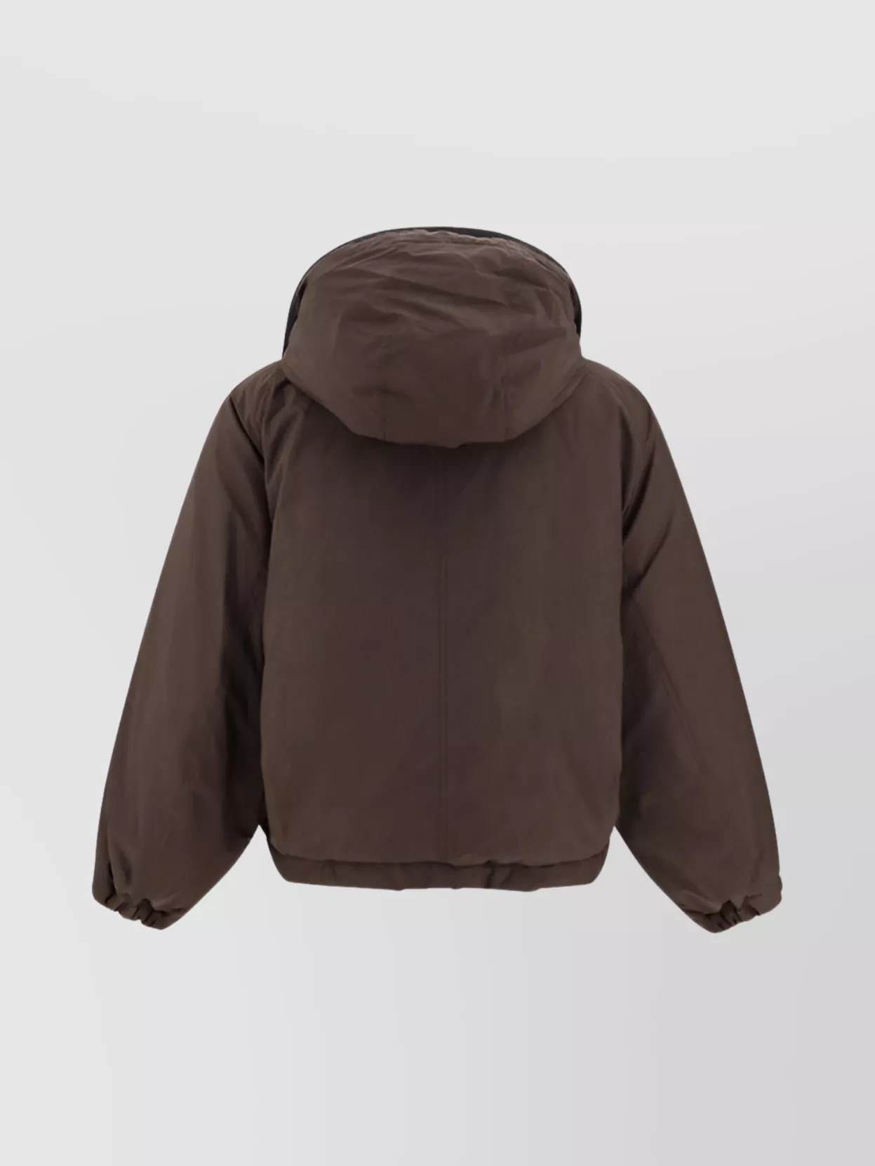 Brunello Cucinelli Cropped Down Jacket Casual Jackets And Parka Brown In Brown