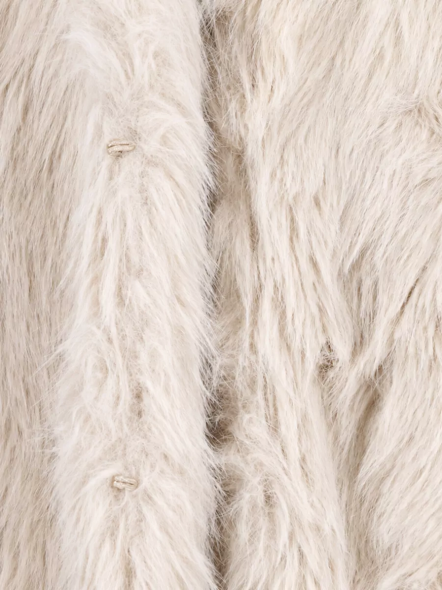 Calvin Klein Faux Fur Coat