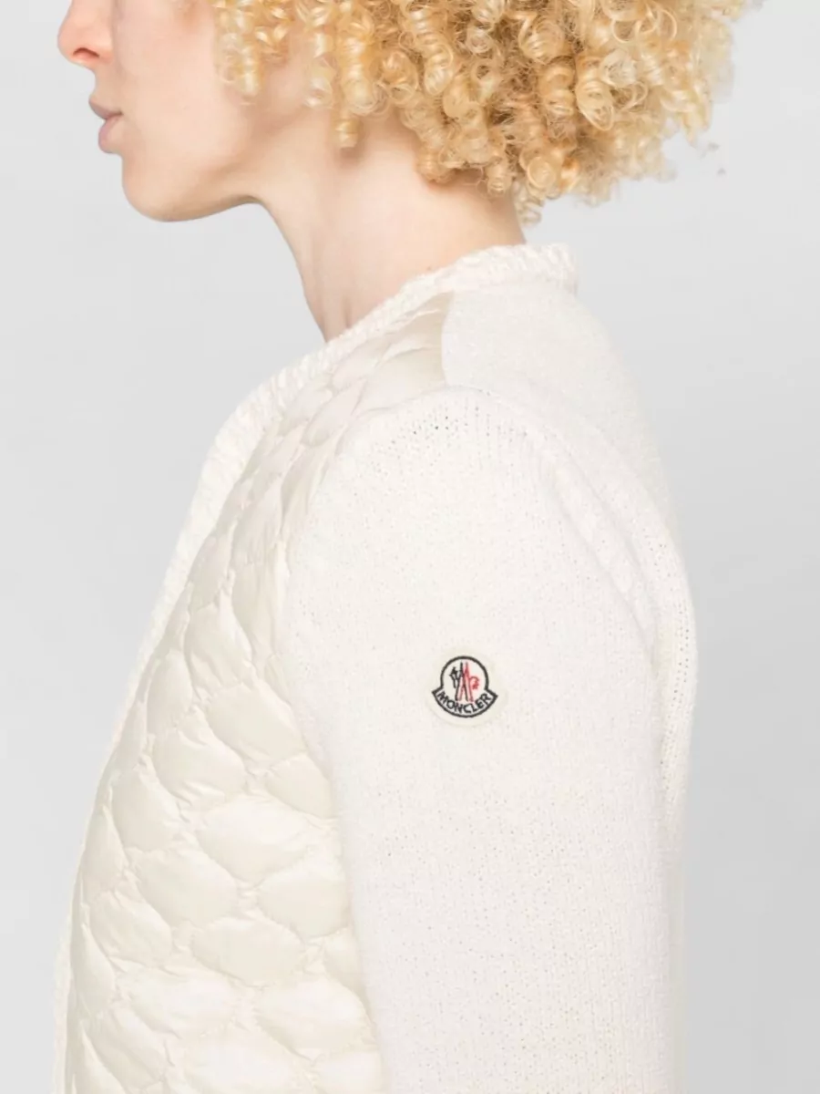Moncler Quilted Padded Cardigan
