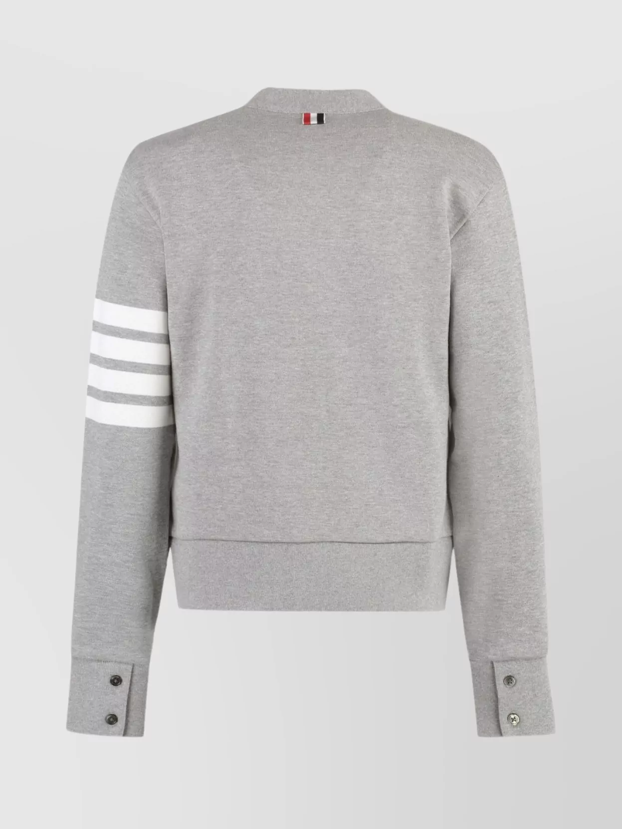Thom Browne Logo Detail Cotton Cardigan
