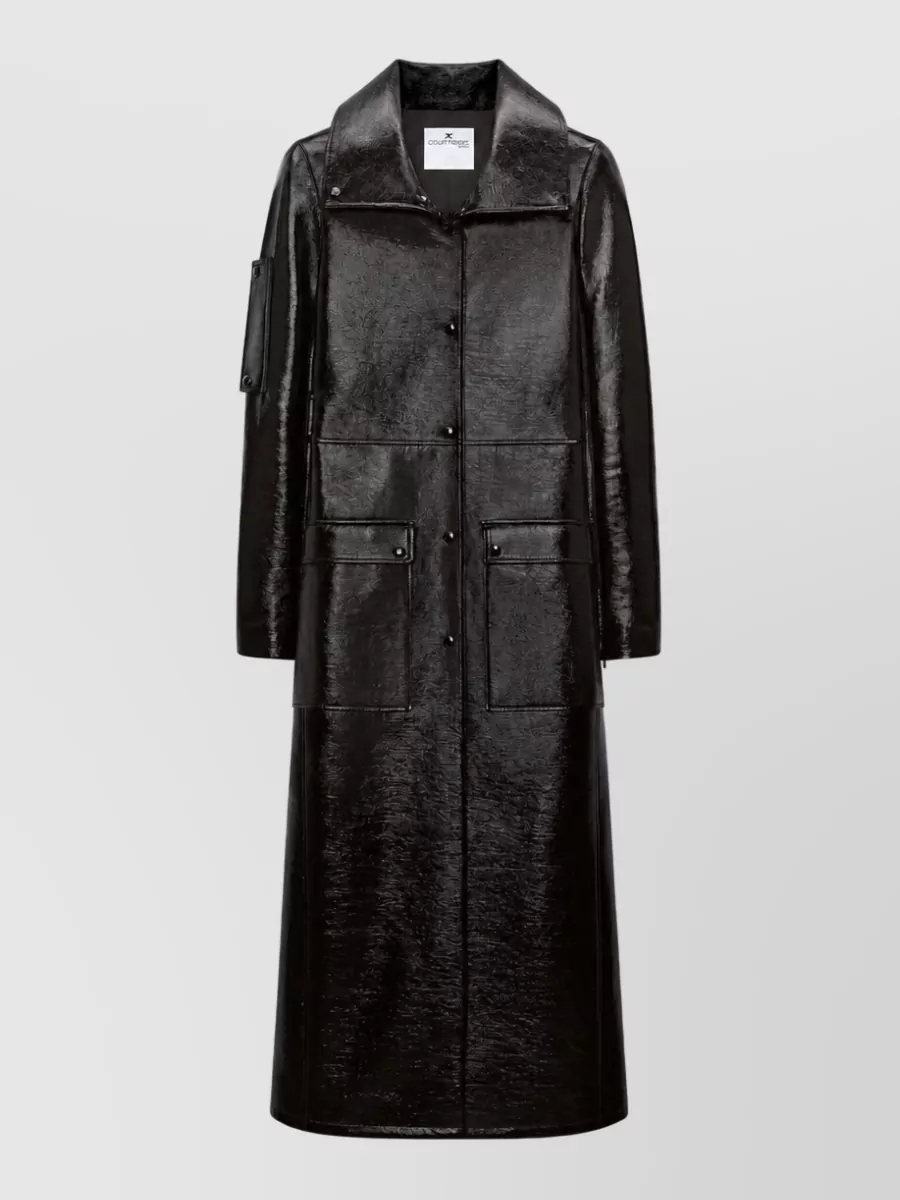 Courrèges single breasted coat