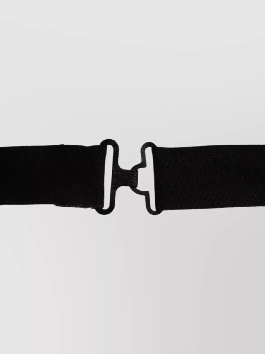 Dolce&Gabbana Silk Bow Tie Adjustable Strap Design