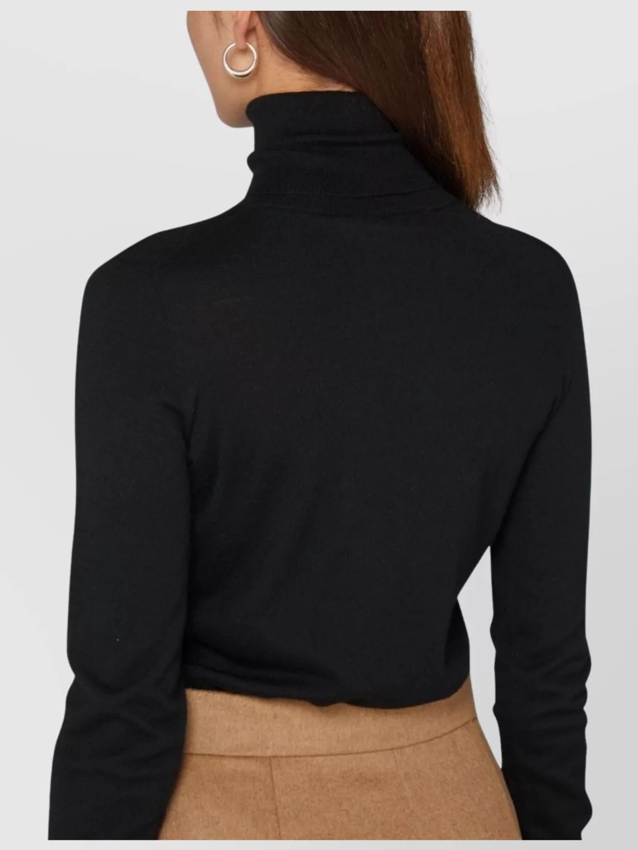 Max Mara Cashmere Turtleneck High Collar