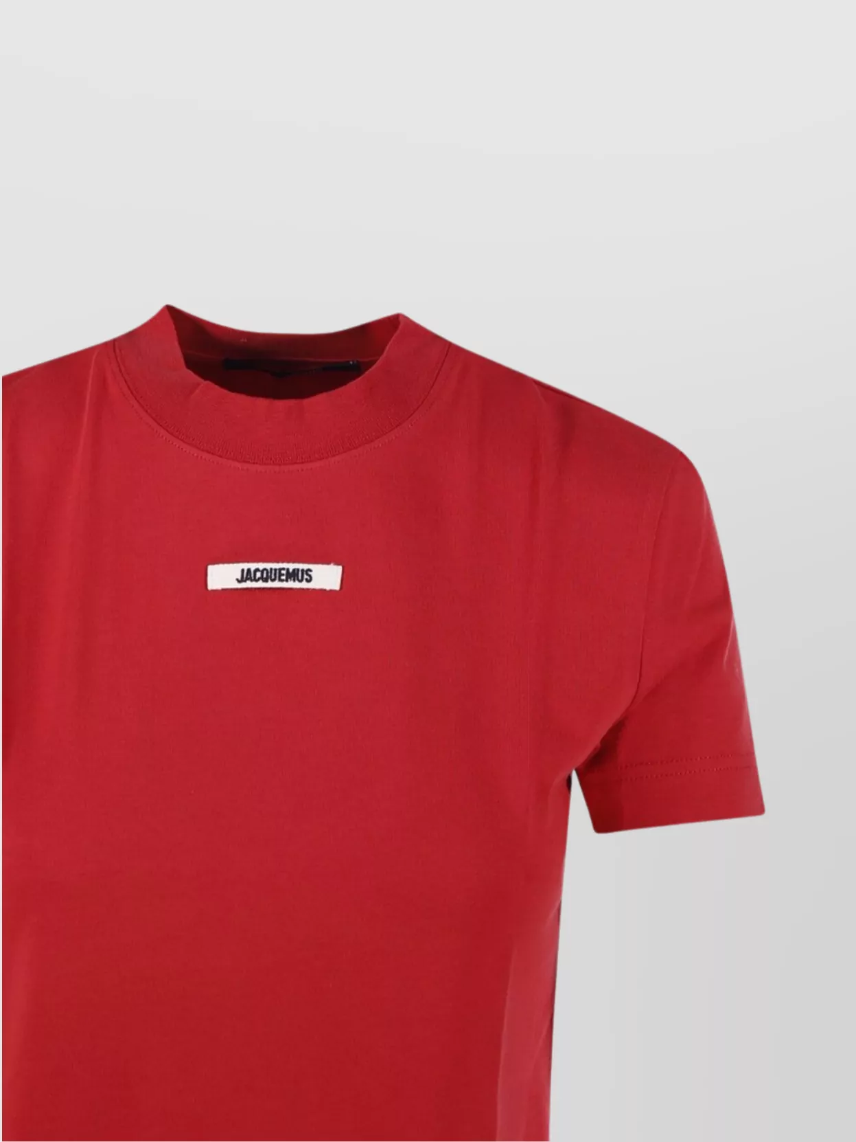Jacquemus Grosgrain Crew Neck T-Shirt
