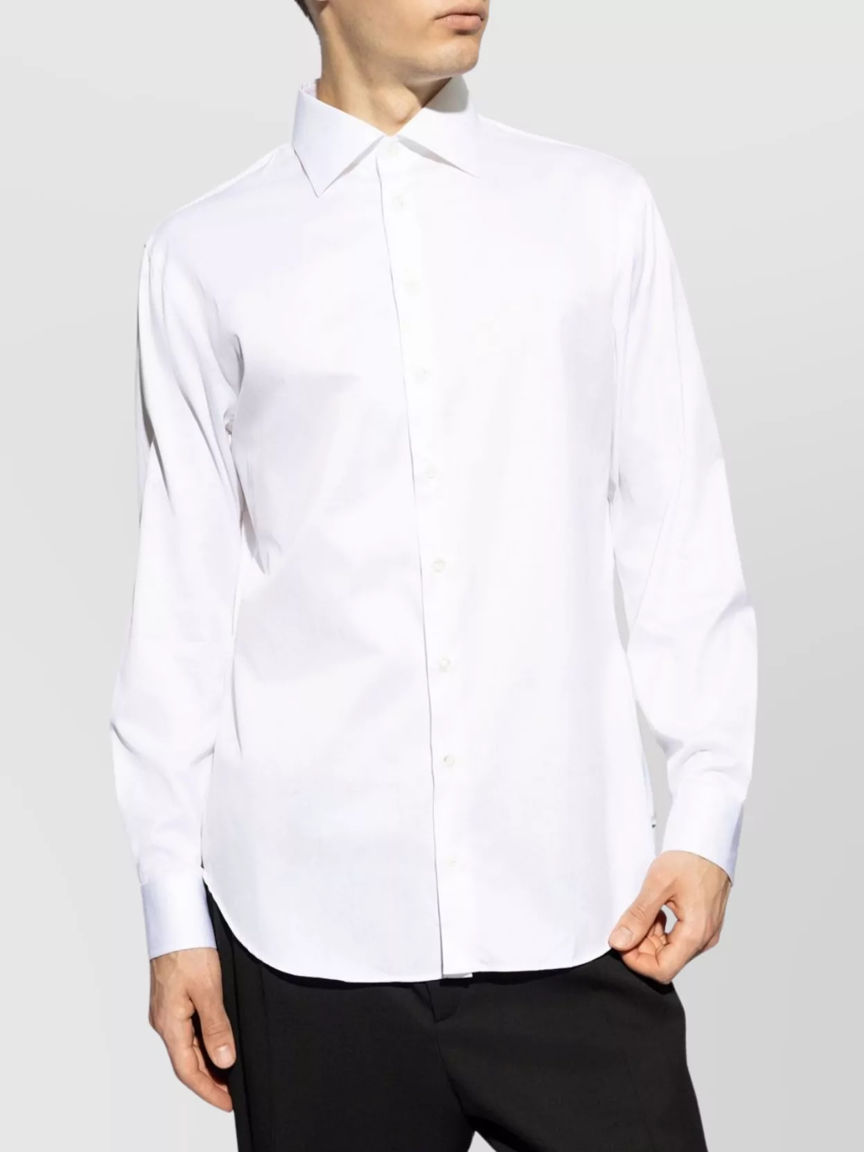 Giorgio Armani Cotton Regular-Fit Shirt