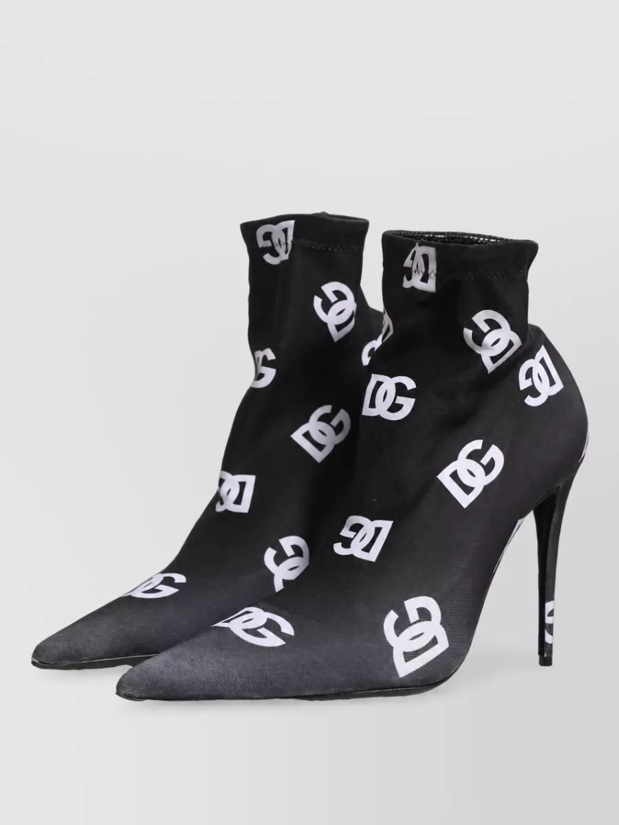 Dolce&Gabbana logo ankle boots