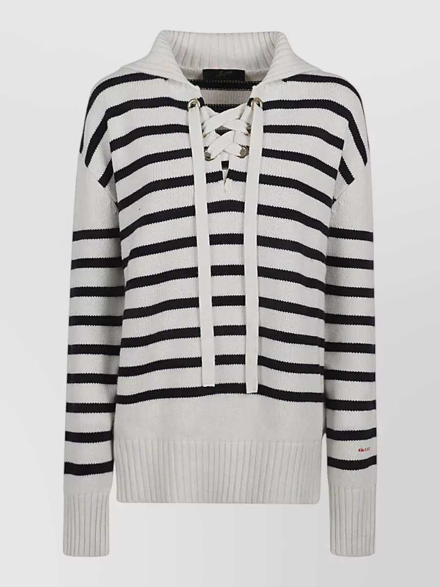 Seafarer Cashmere Blend Hooded Jumper