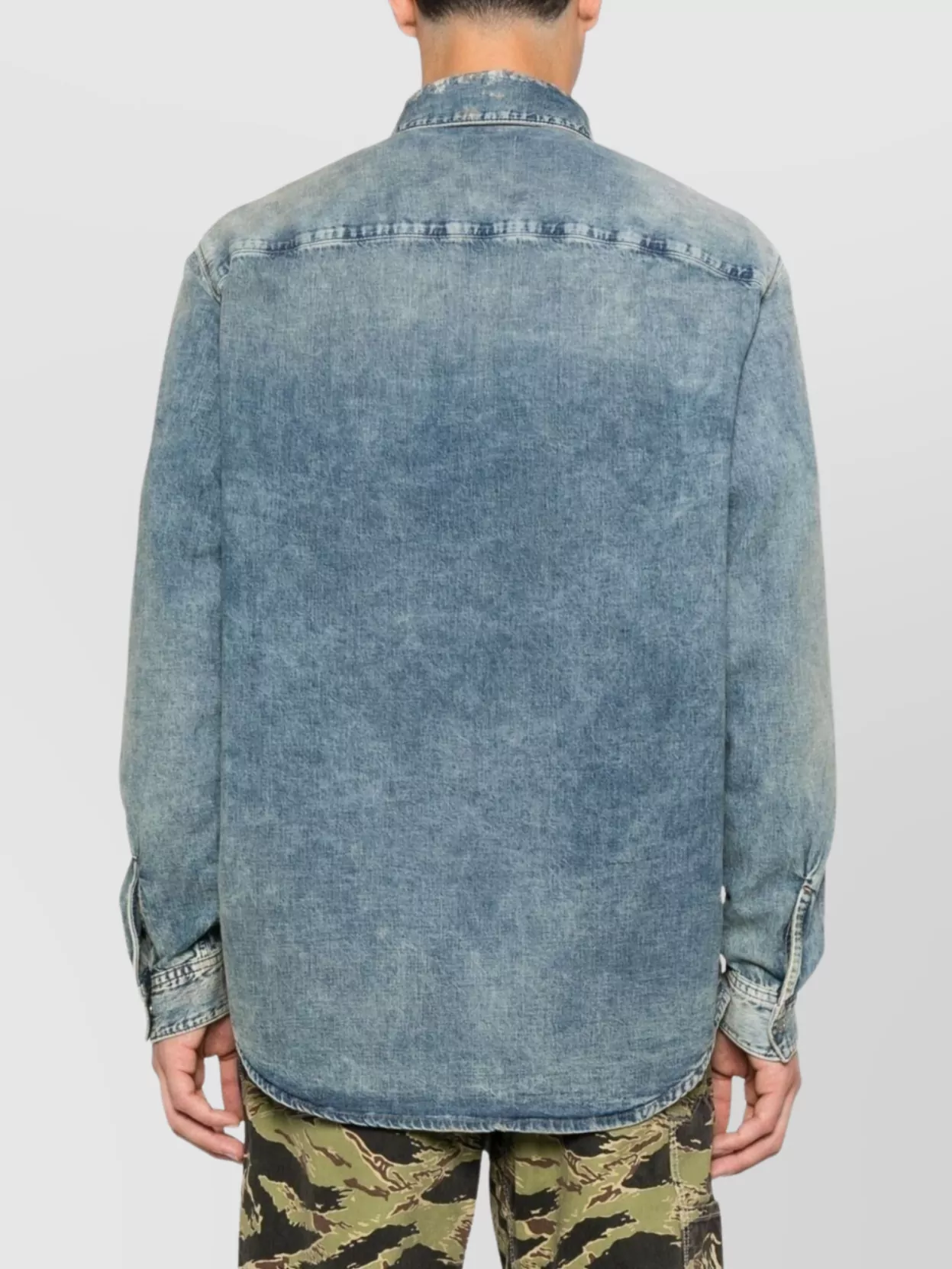 Diesel Shirt Casual Button-Down Collar