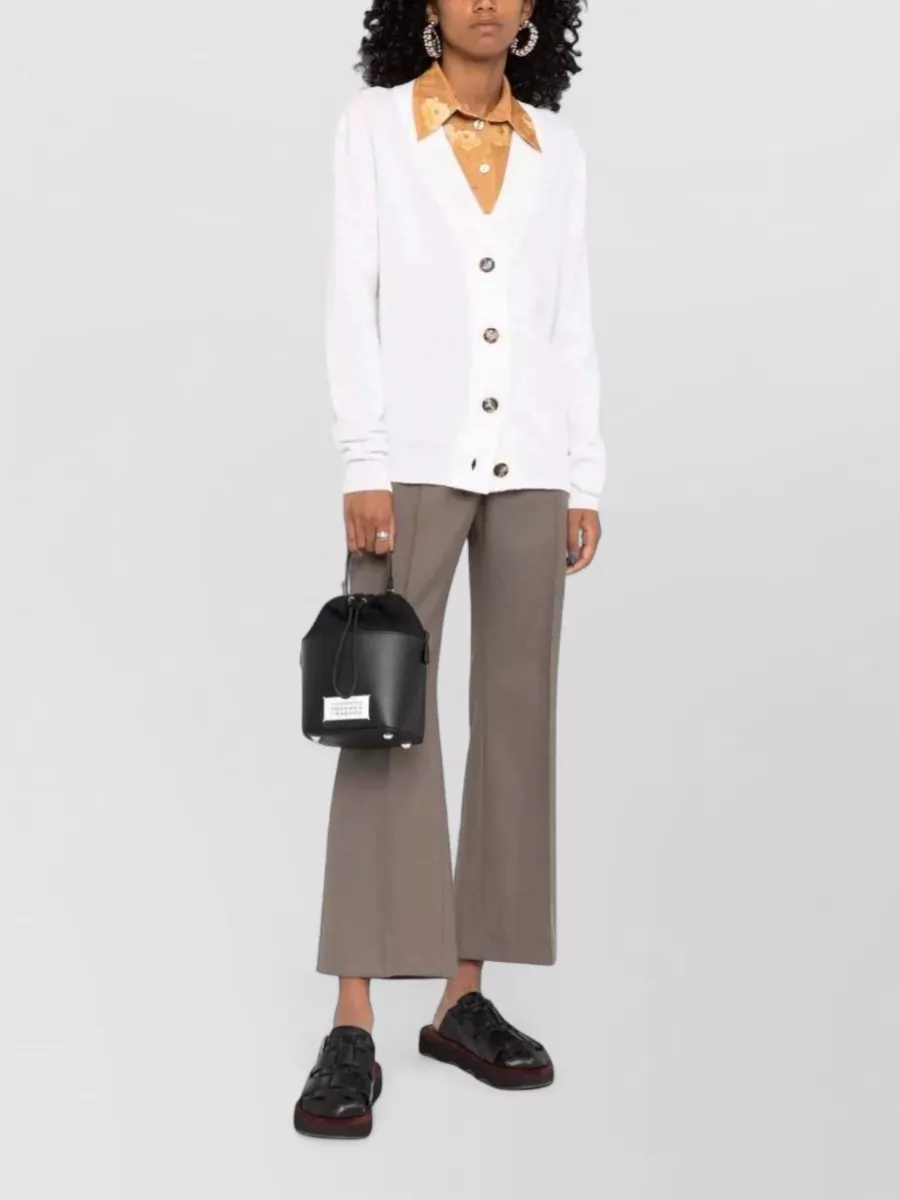 Maison Margiela 5Ac Small Leather Bucket Bag
