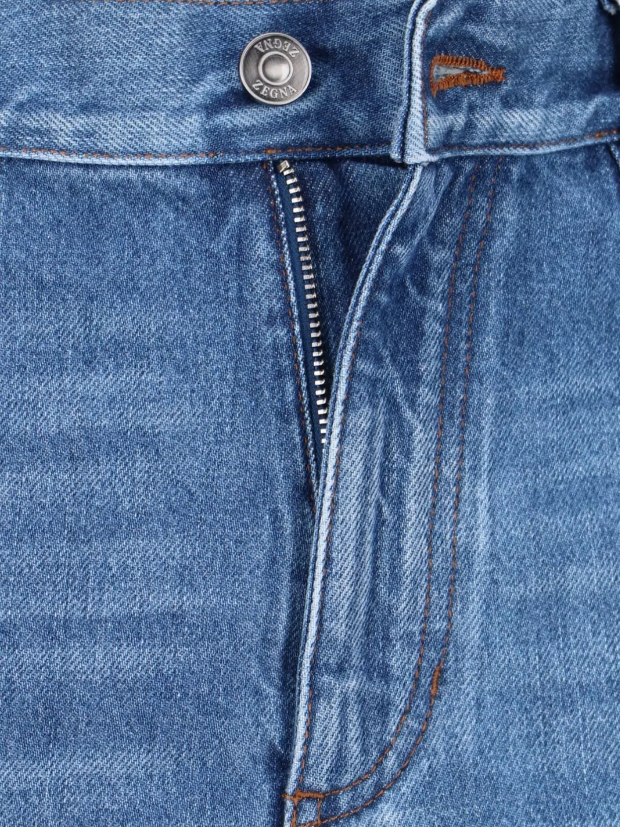 Zegna Straight Leg Trousers Five Pockets