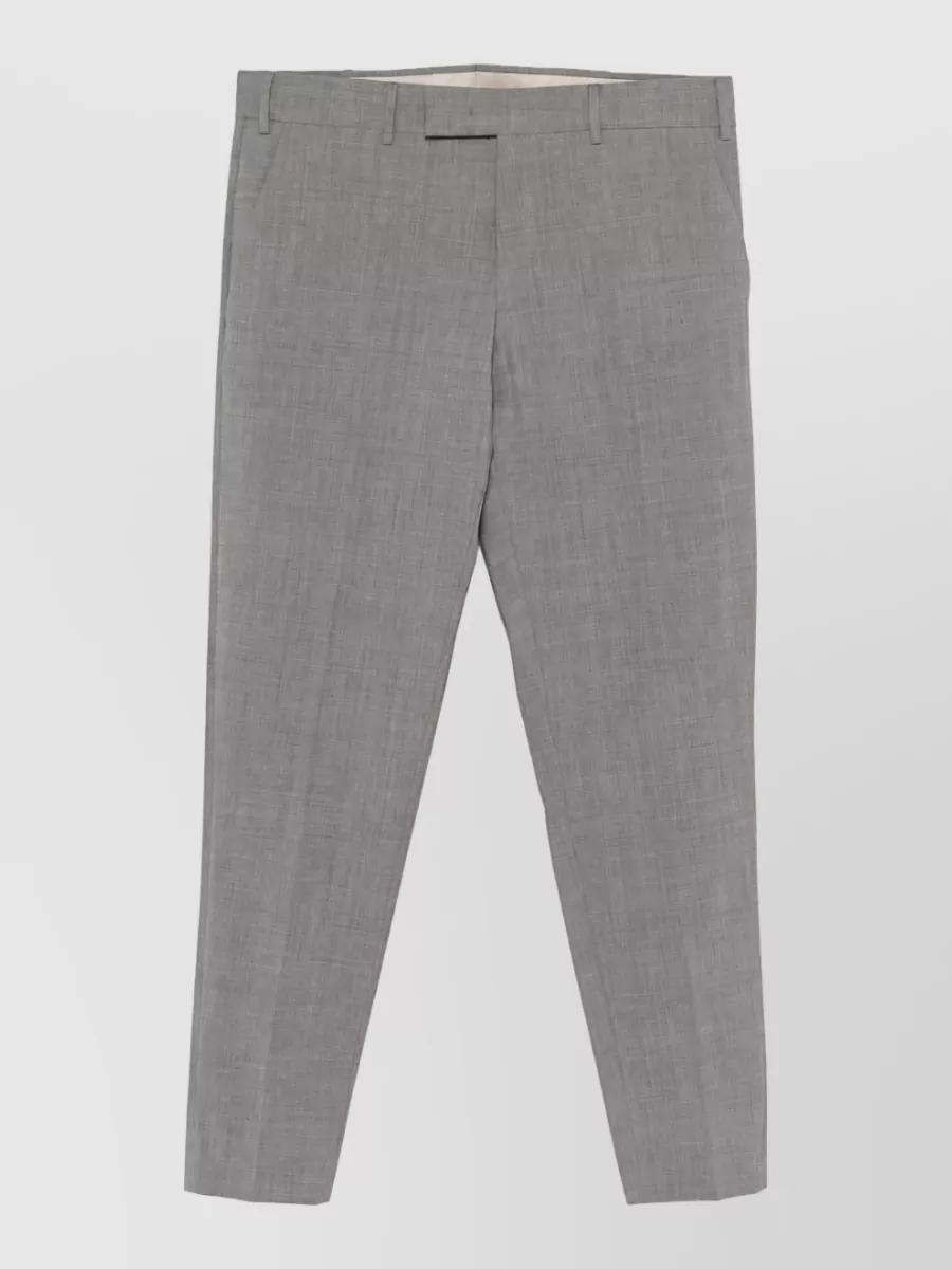 Pt Torino virgin wool tailored trousers