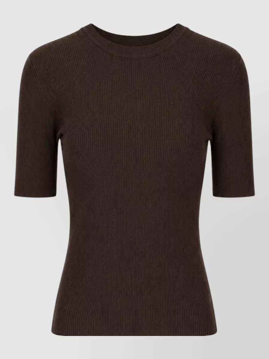 Parosh wool short-sleeve t-shirt