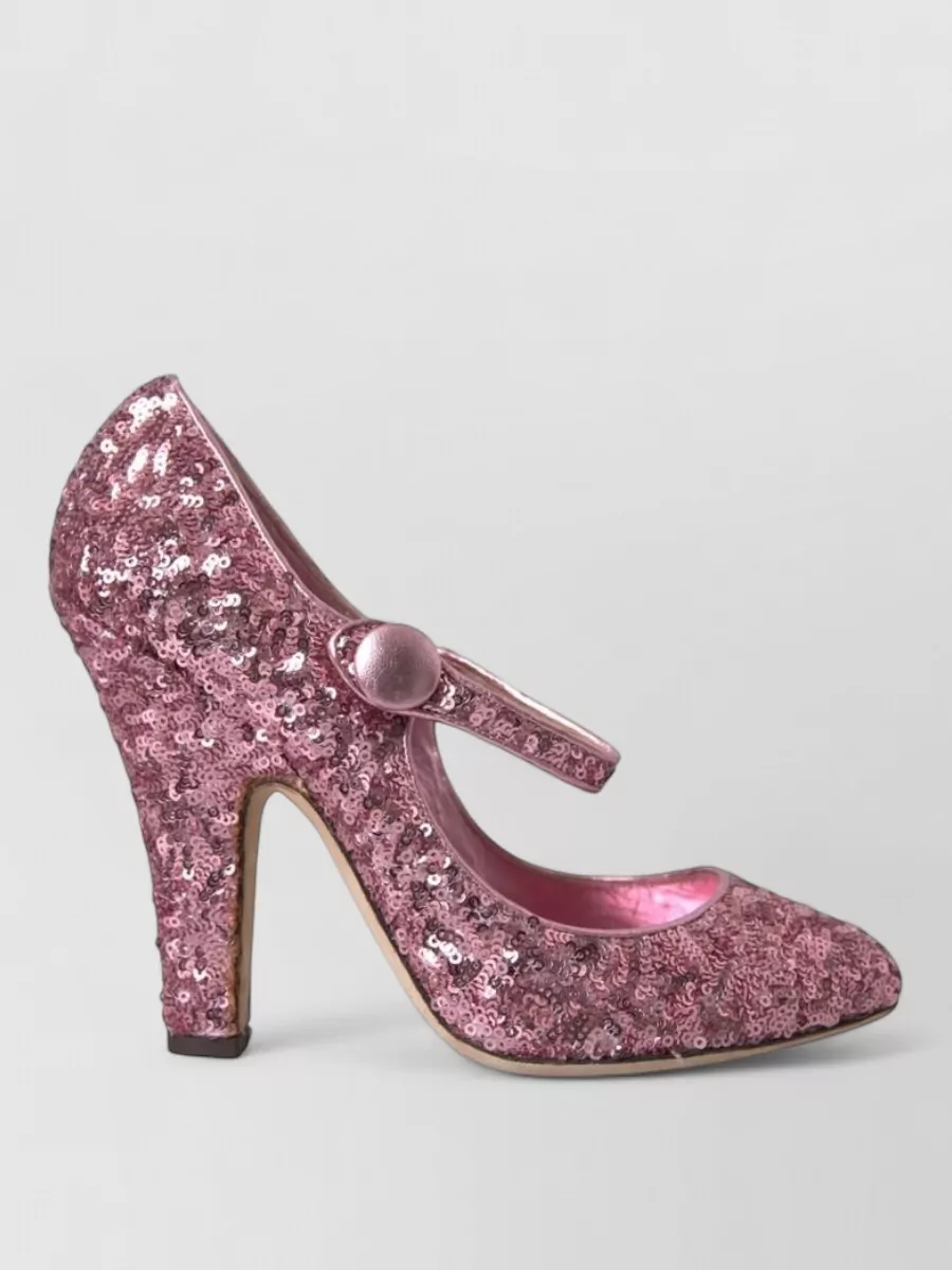 Dolce&Gabbana Sequin Mary Jane Pumps