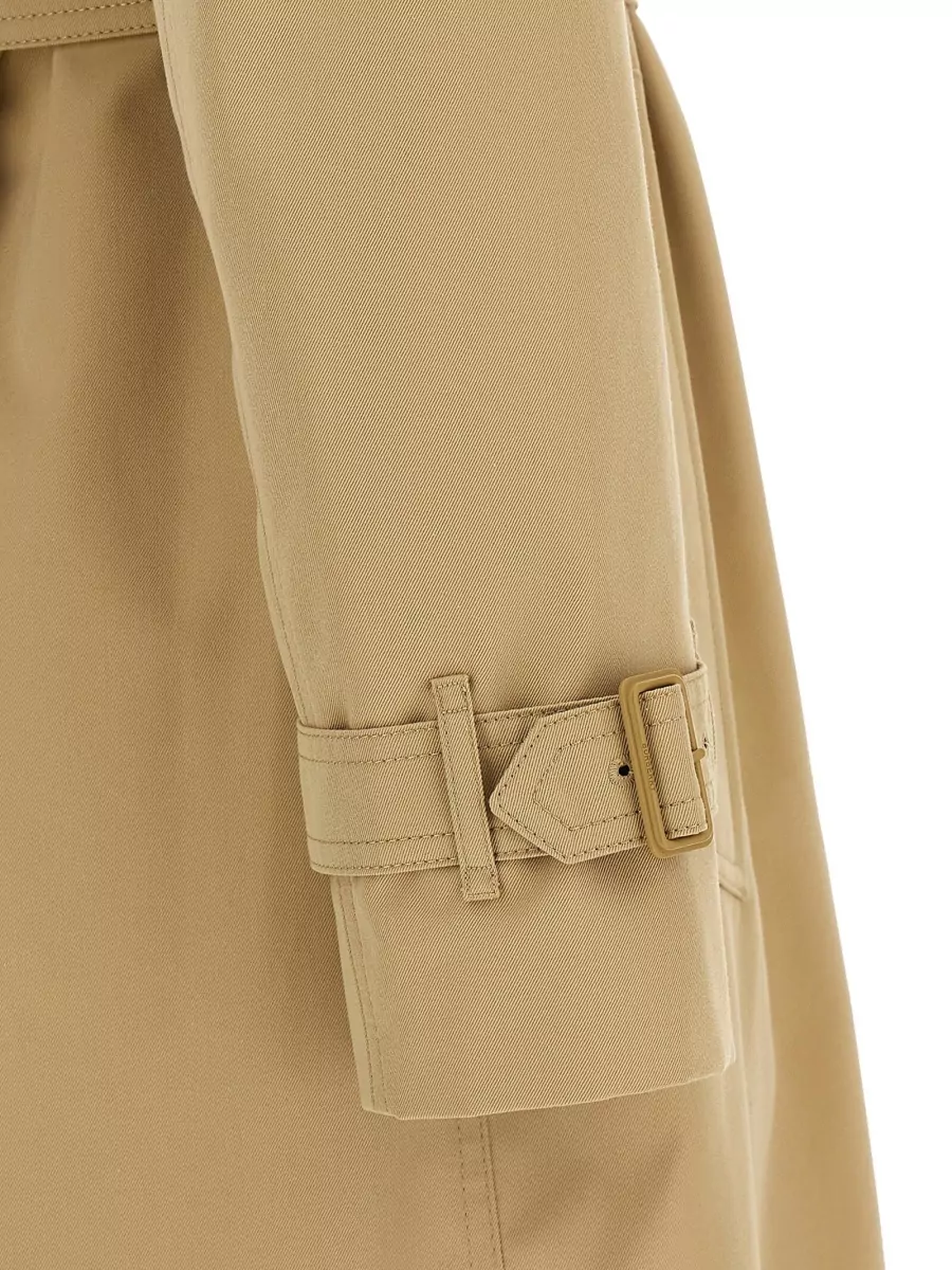 Burberry Belted Single-Breasted Trench Coat