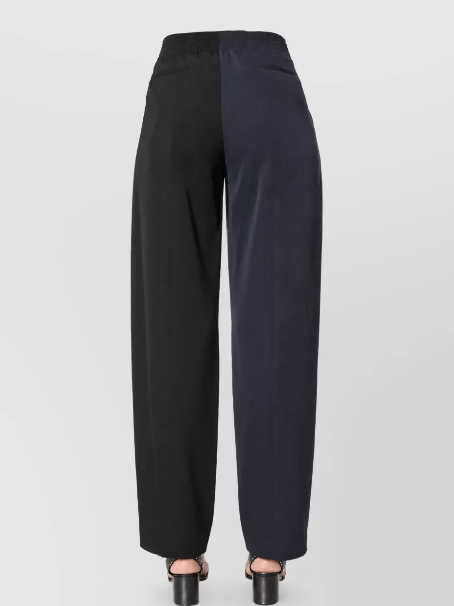 Givenchy Wool Wide-Leg Tailored Trousers