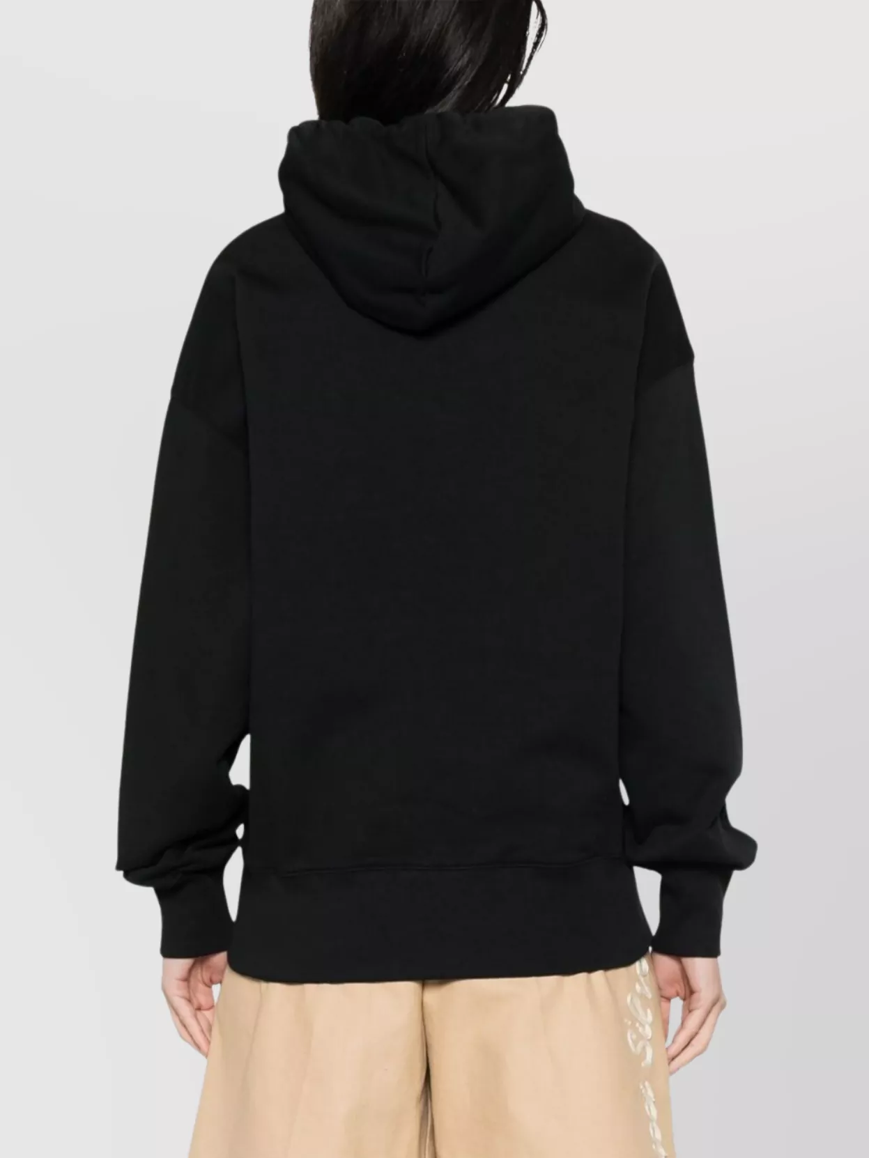 Msgm Hooded Knitwear With Ribbed Cuffs And Hem
