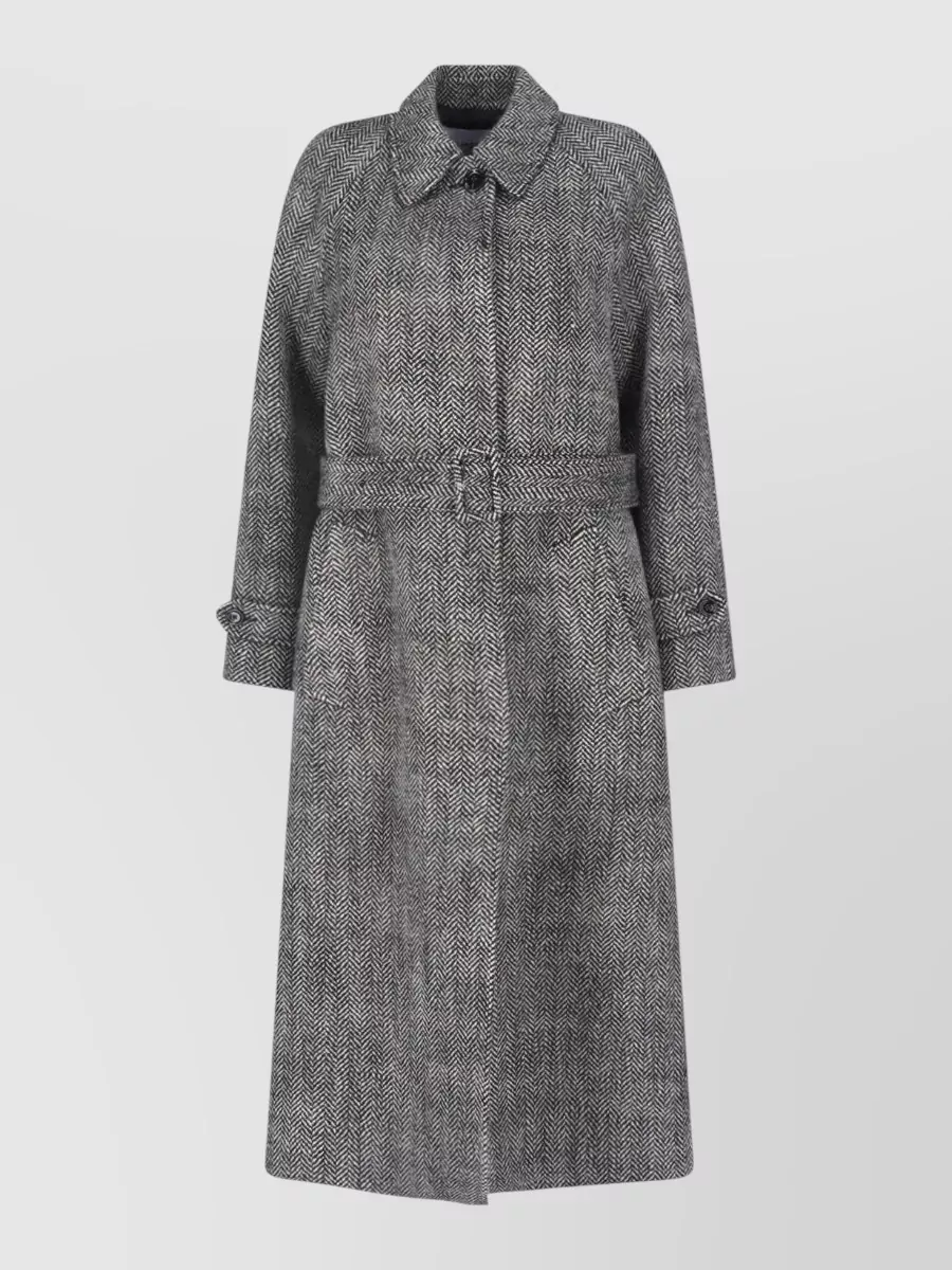Lardini Wool trench coat