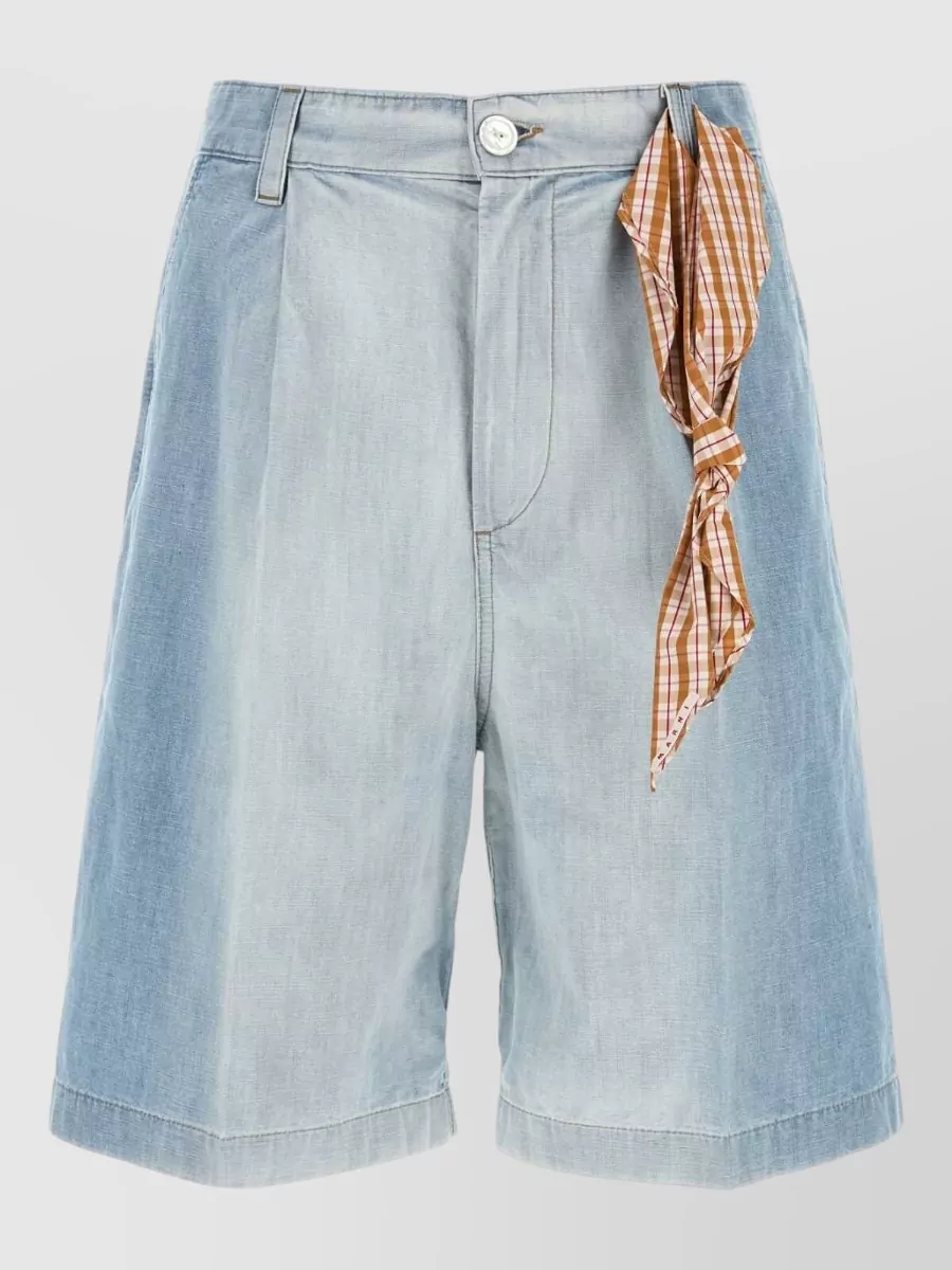 Marni denim bermuda shorts