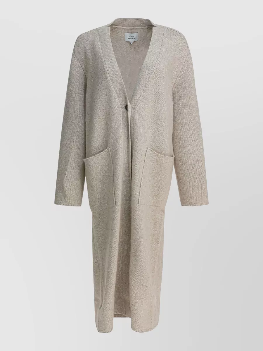 Loulou Studio wool yak wool long cardigan