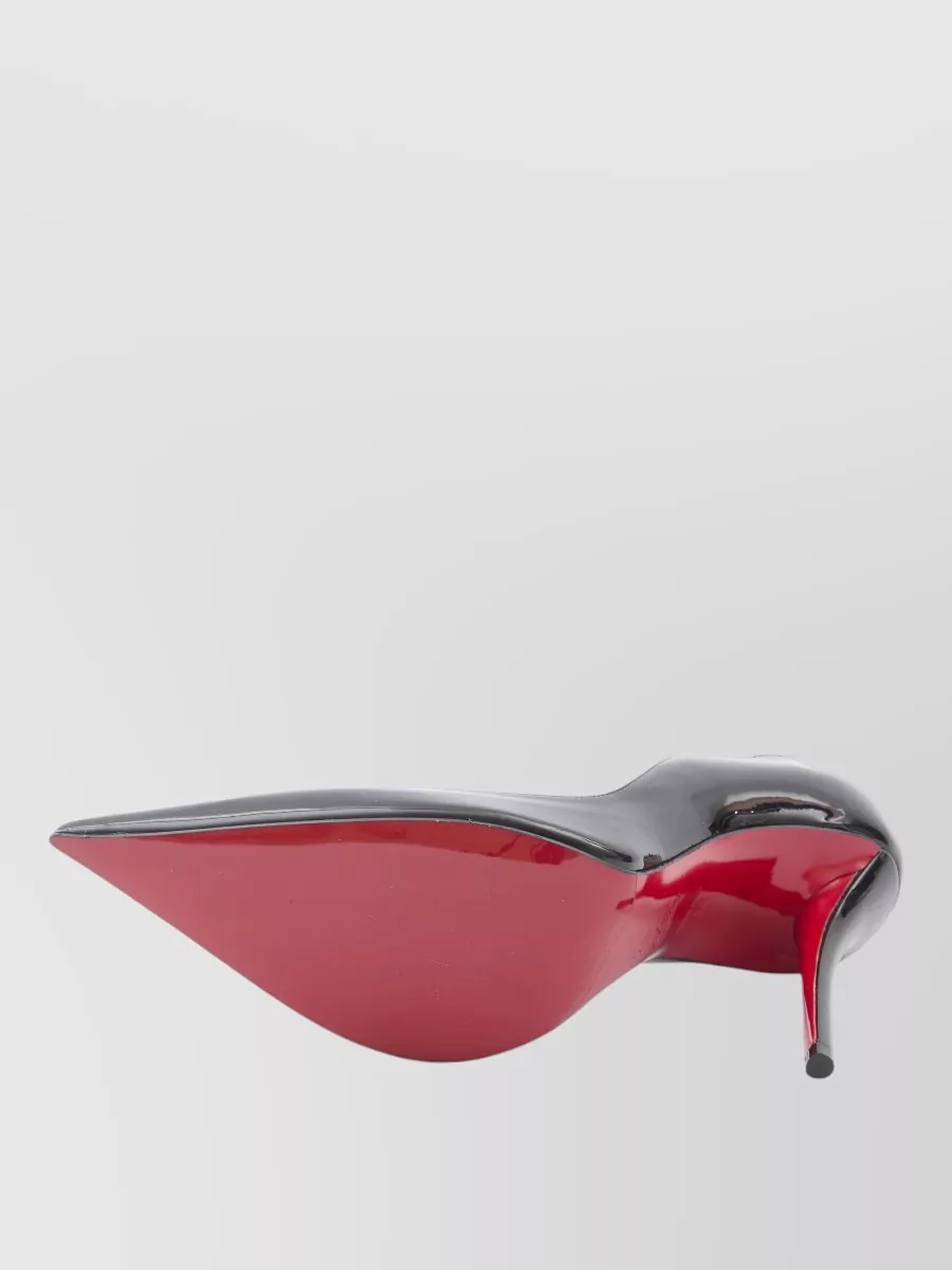 Christian Louboutin Patent Leather Miss Z 100 Pumps