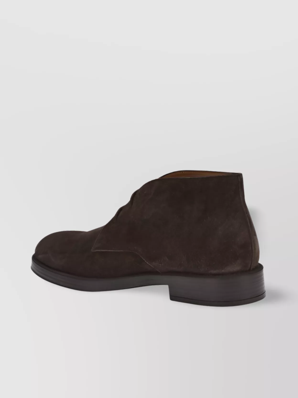 Tod's Lace-Up Suede Boots Rubber Sole