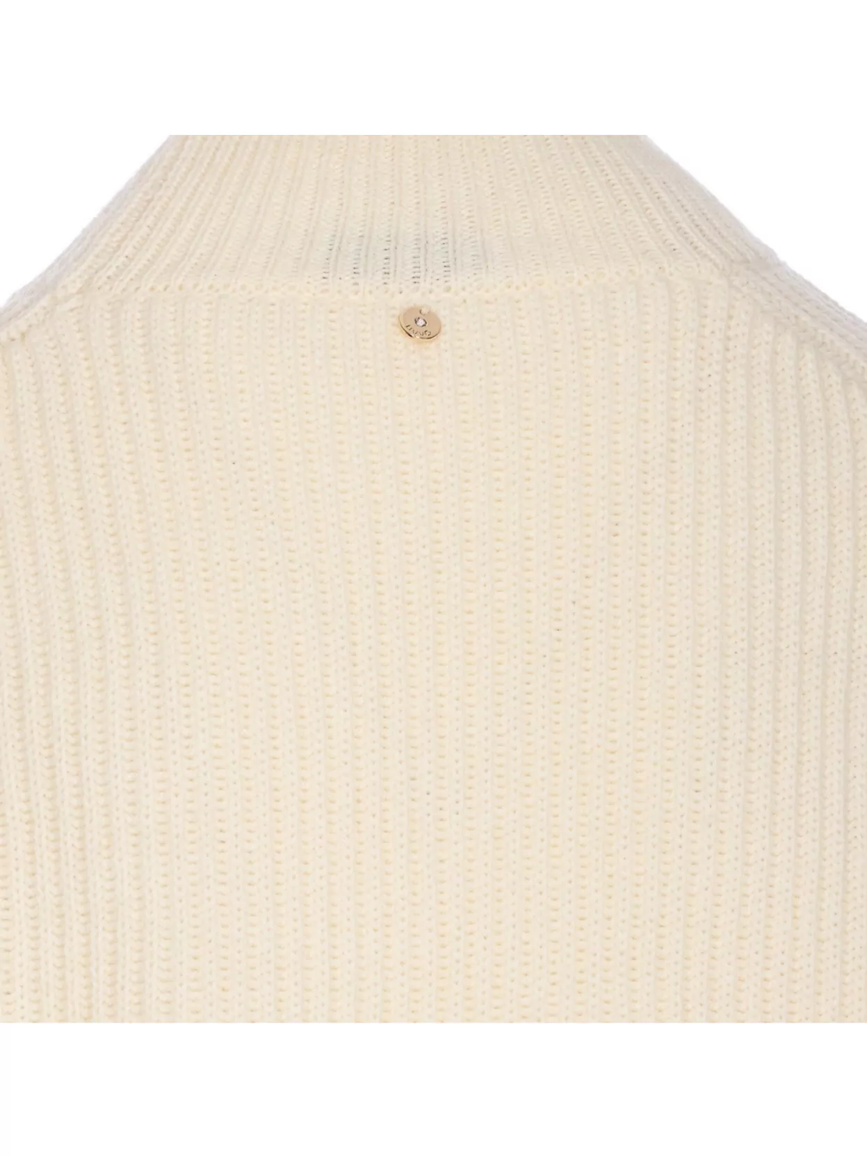 Liu Jo High Neck Long Sleeve Knitted Floral Design