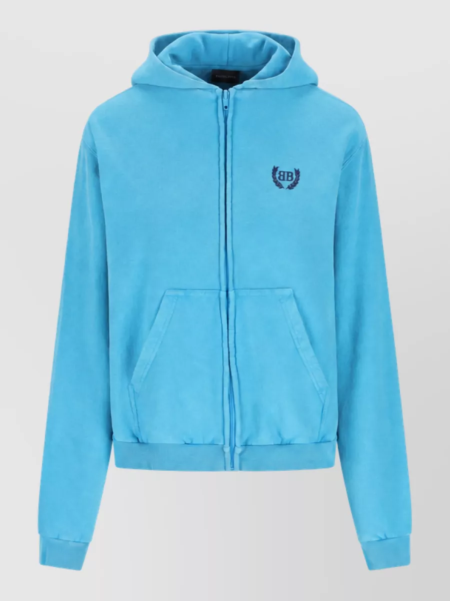 Balenciaga Cotton zip-up sweatshirt