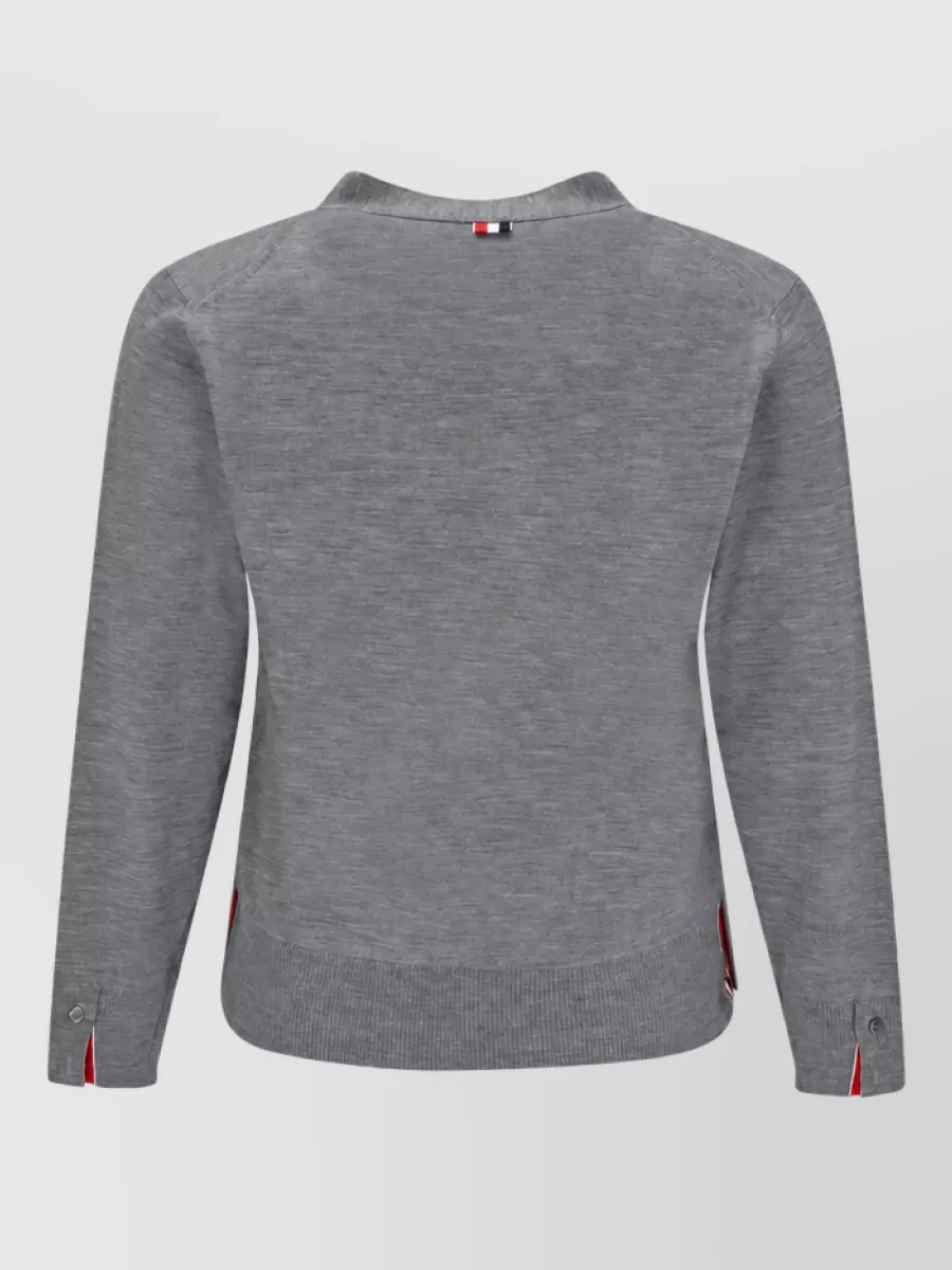 Thom Browne Virgin Wool Cardigan