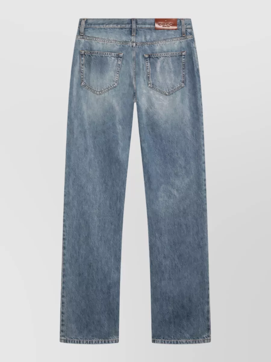 Gucci Denim High-Rise Straight-Leg Jeans