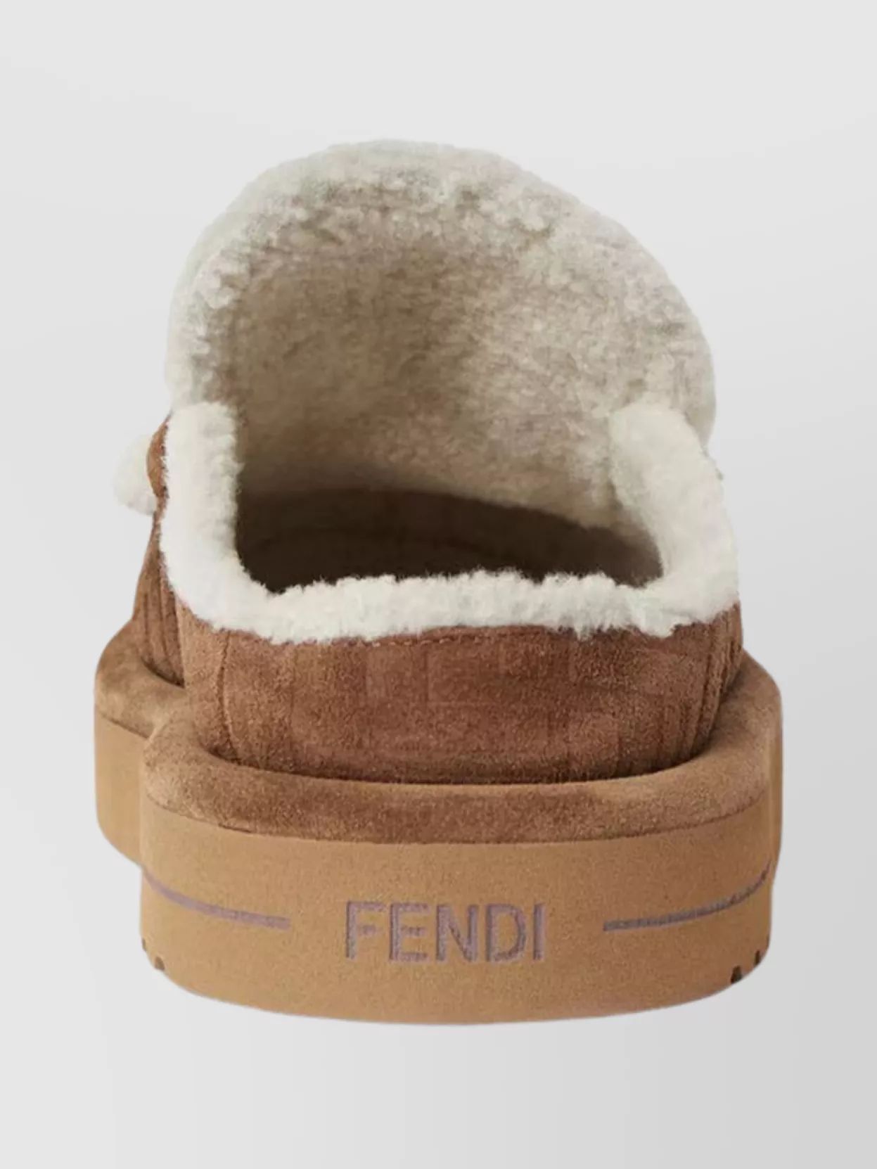 Fendi Chic Loafers With Buckle And Rubber Sole