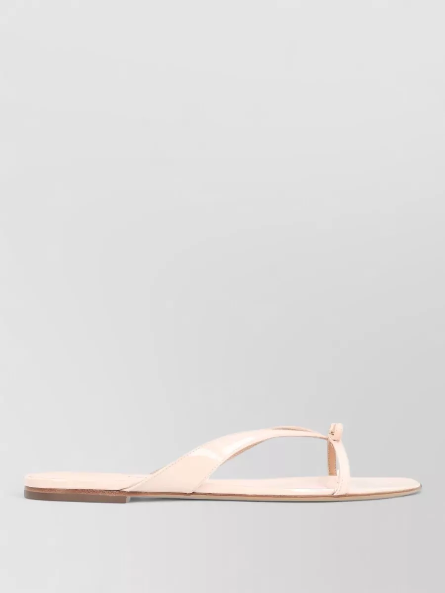 Ferragamo Leather Flip-Flops